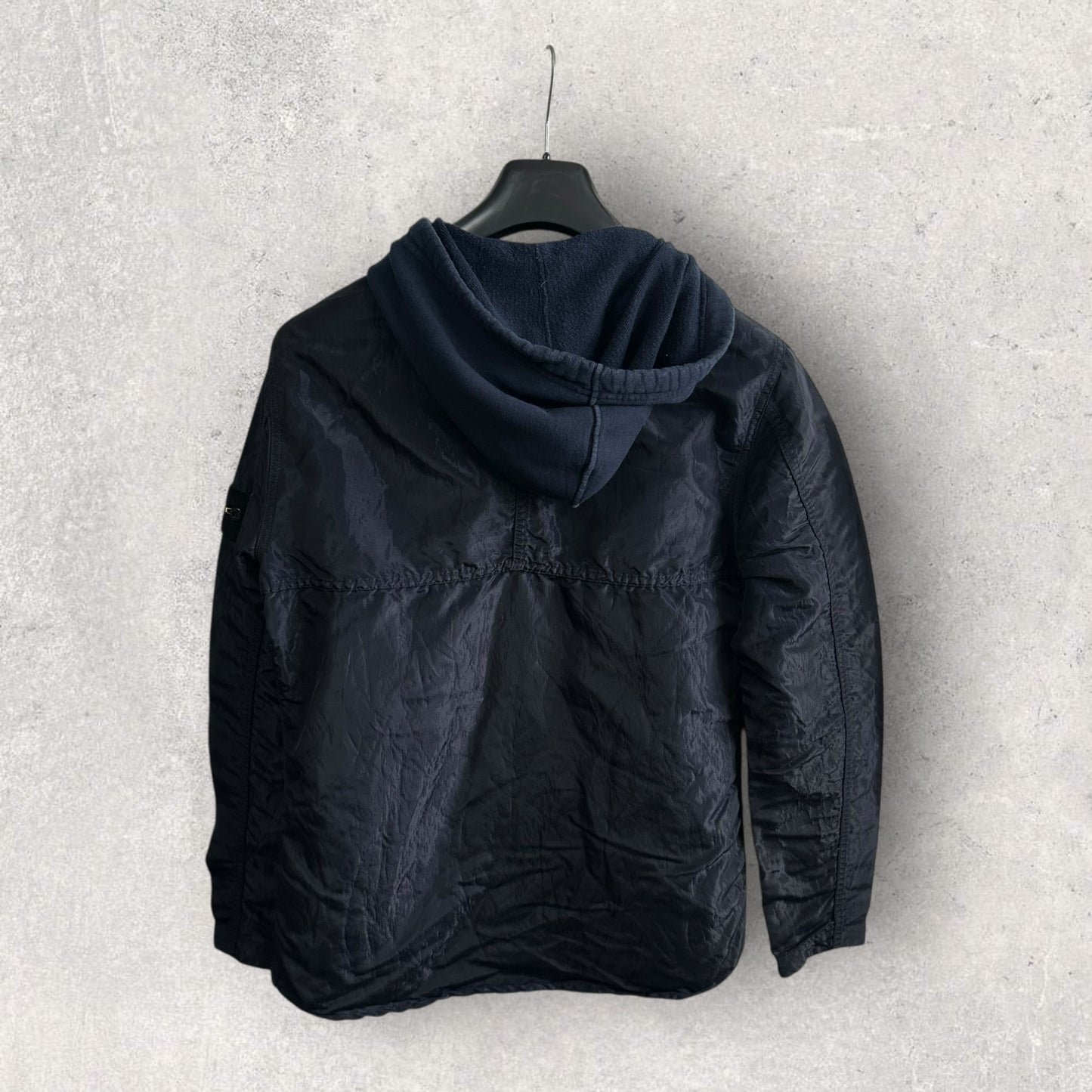 Stone Island Shimmer Hooded Overshirt (L, 21”)