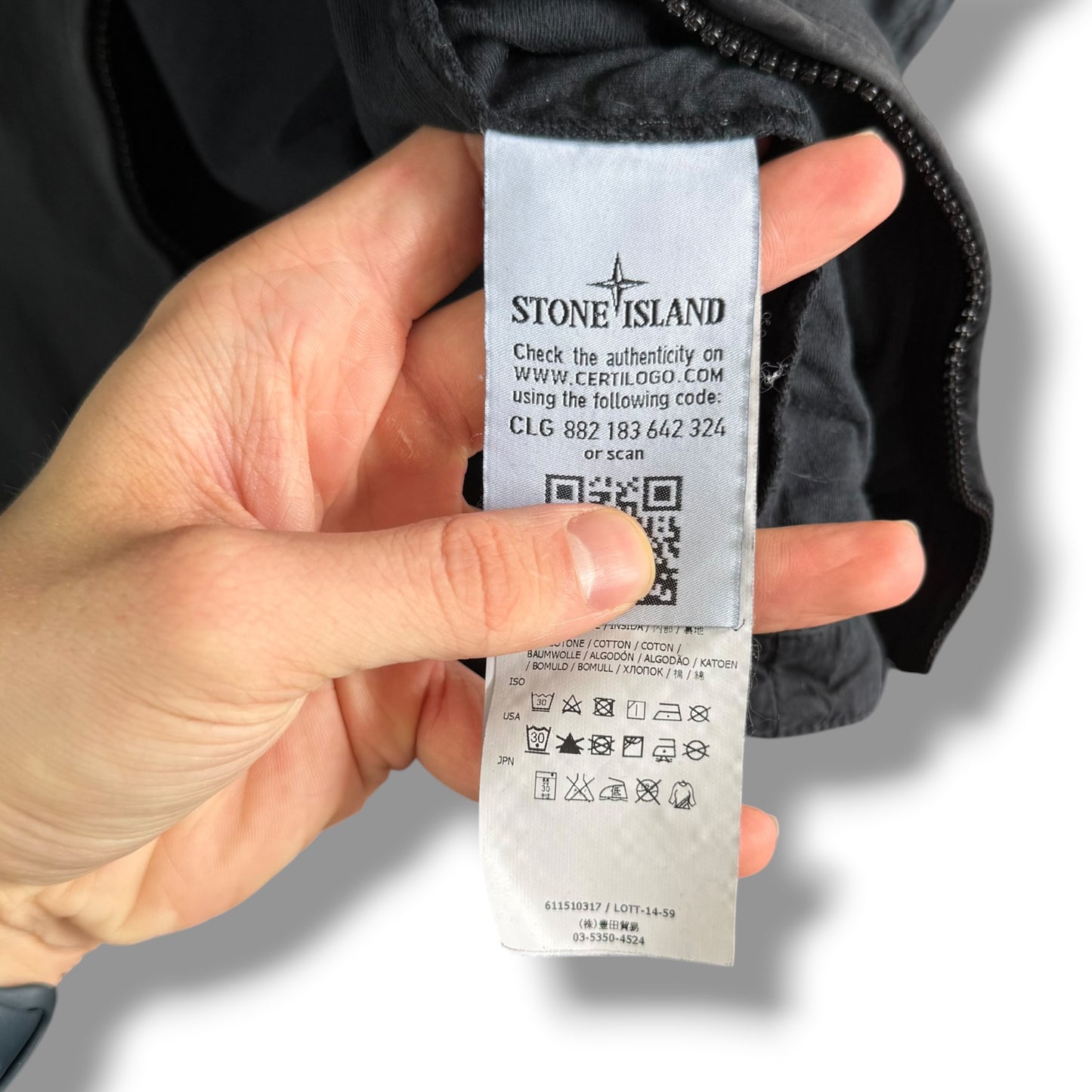 Stone Island Inner Lined Overshirt (XL, 23”)