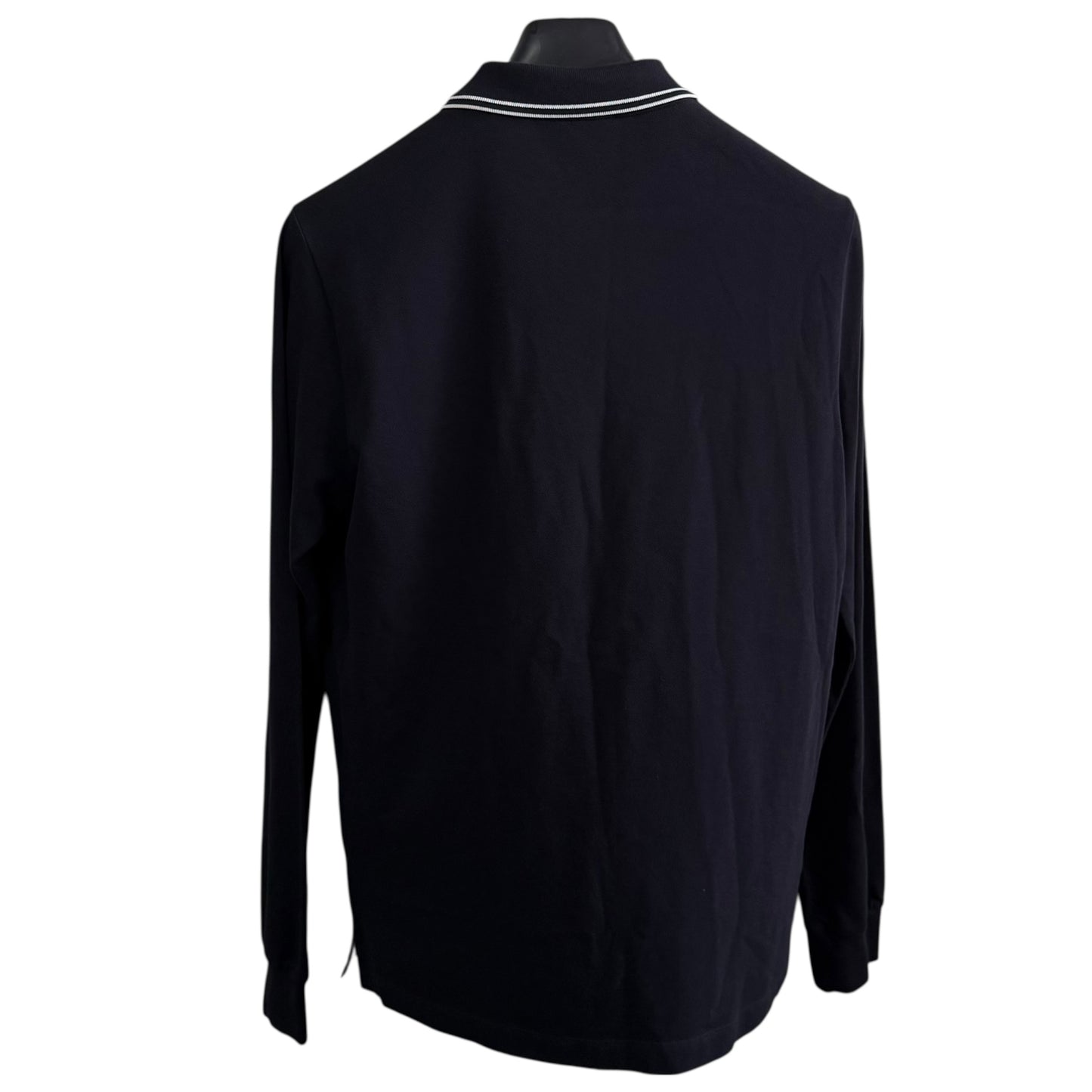 Stone Island Long Sleeve Polo (Large, 21”)