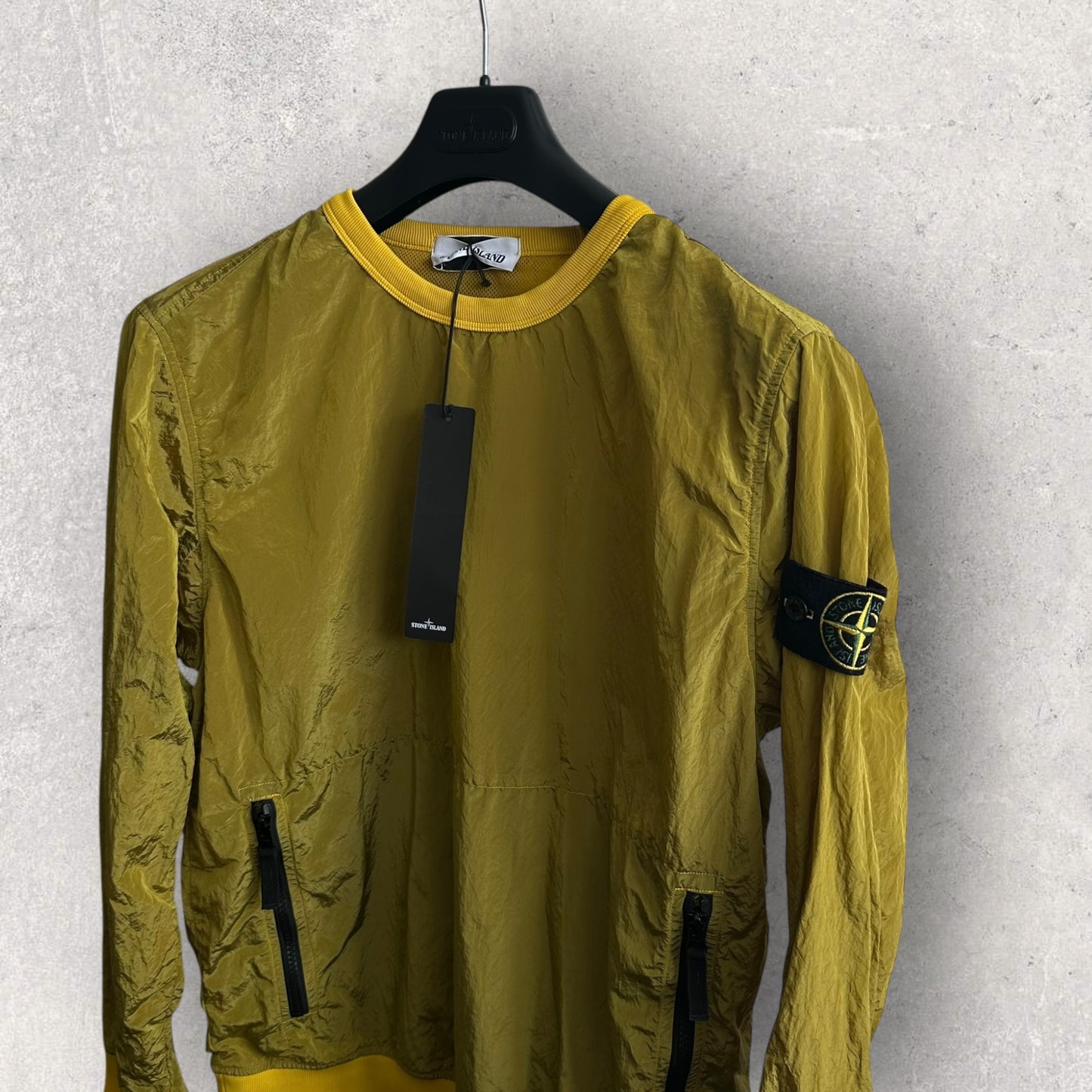 Stone Island Nylon Sweatshirt (M, 22”)