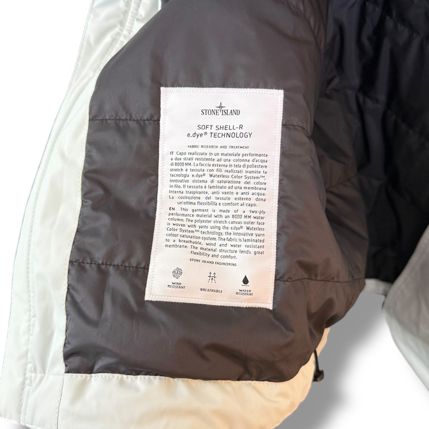 Stone Island Soft Shell Primaloft New Season 2025 (XXL, 26.5”)