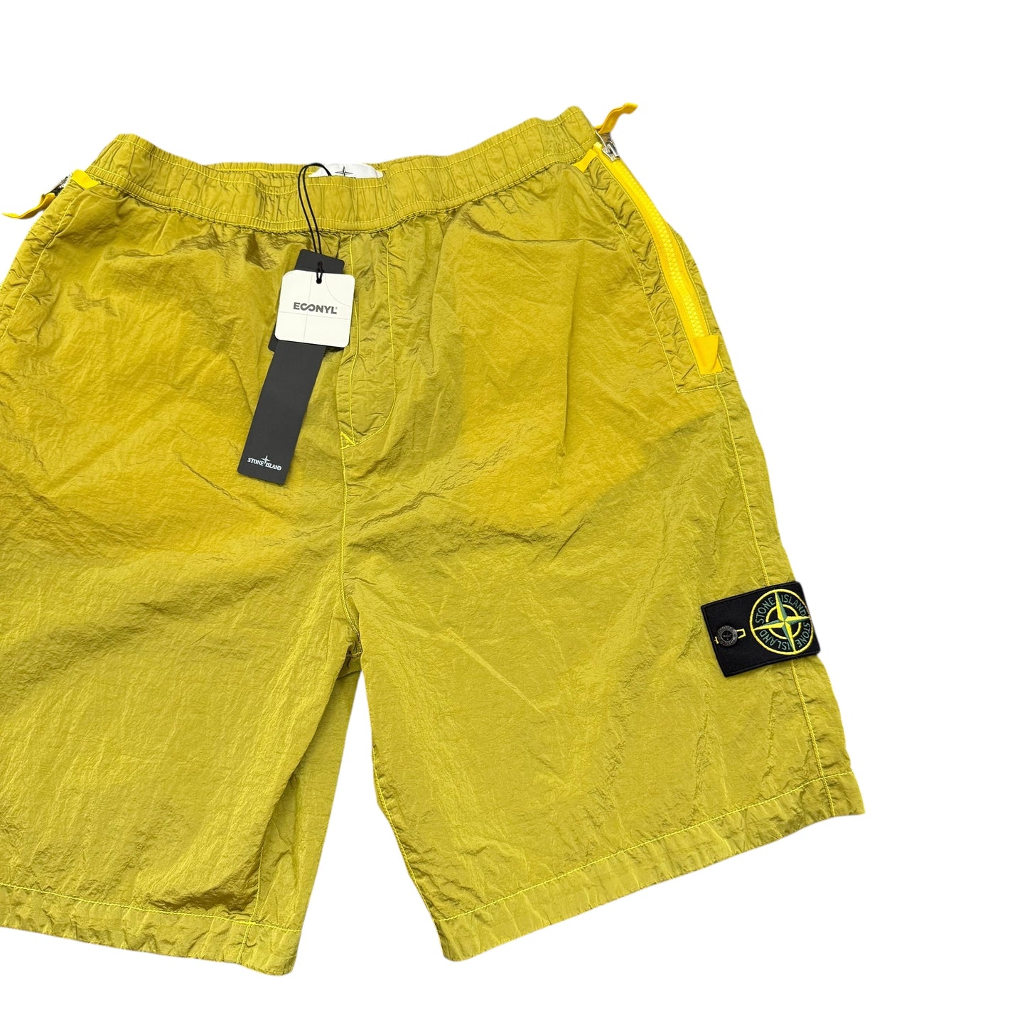 Stone Island Nylon Metal Bermuda Shorts (32”)