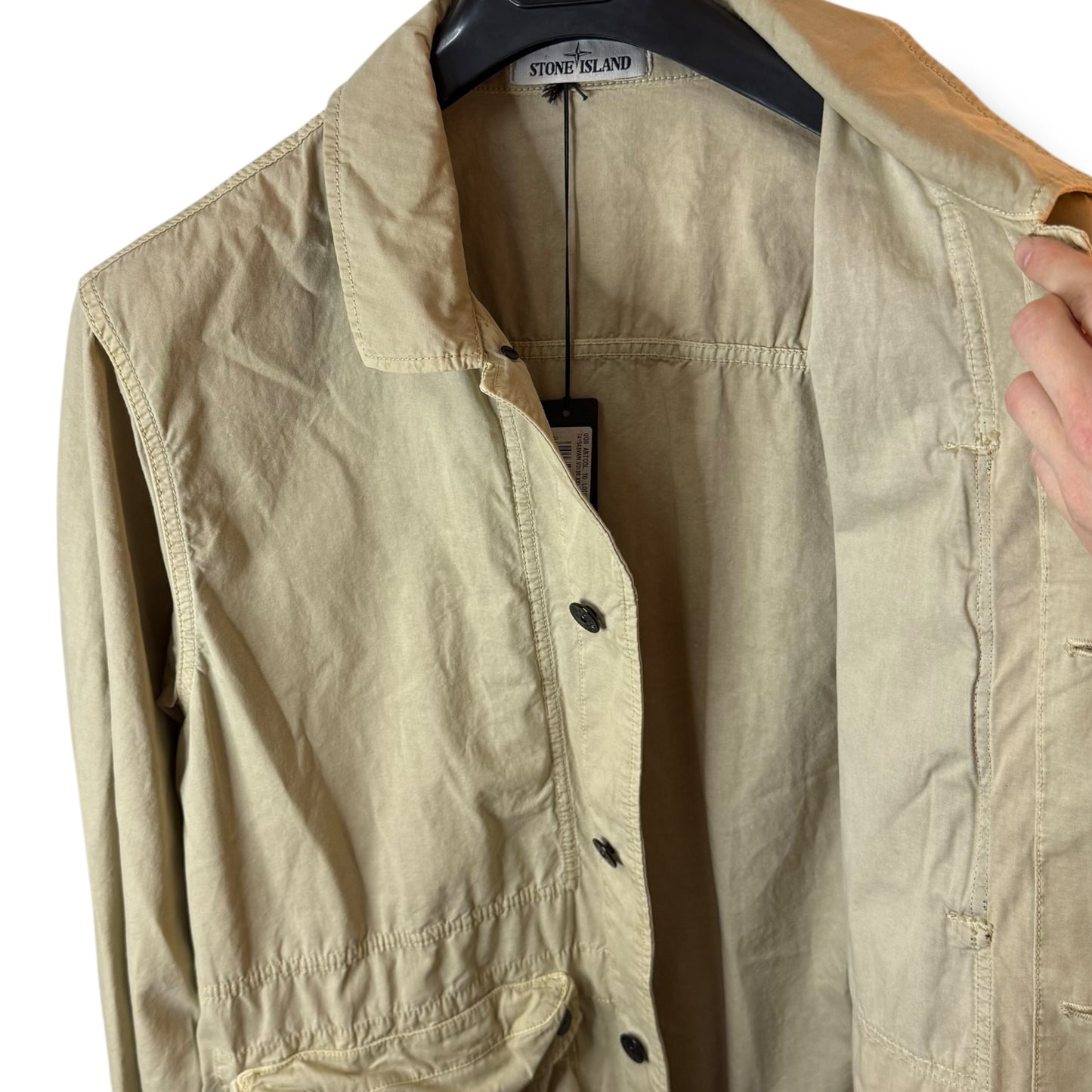 Stone Island Tela Smerigliata (XXL, 25.3”)