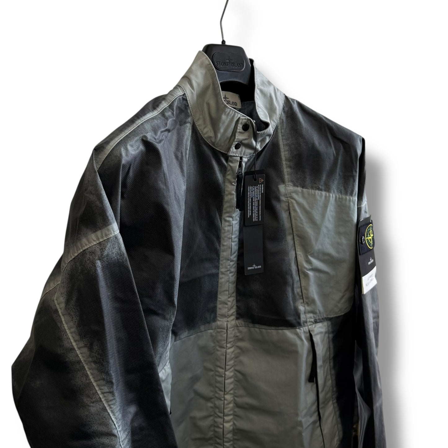 Stone Island Hand Sprayed Mussola Gommata-TC (XL, 25”)