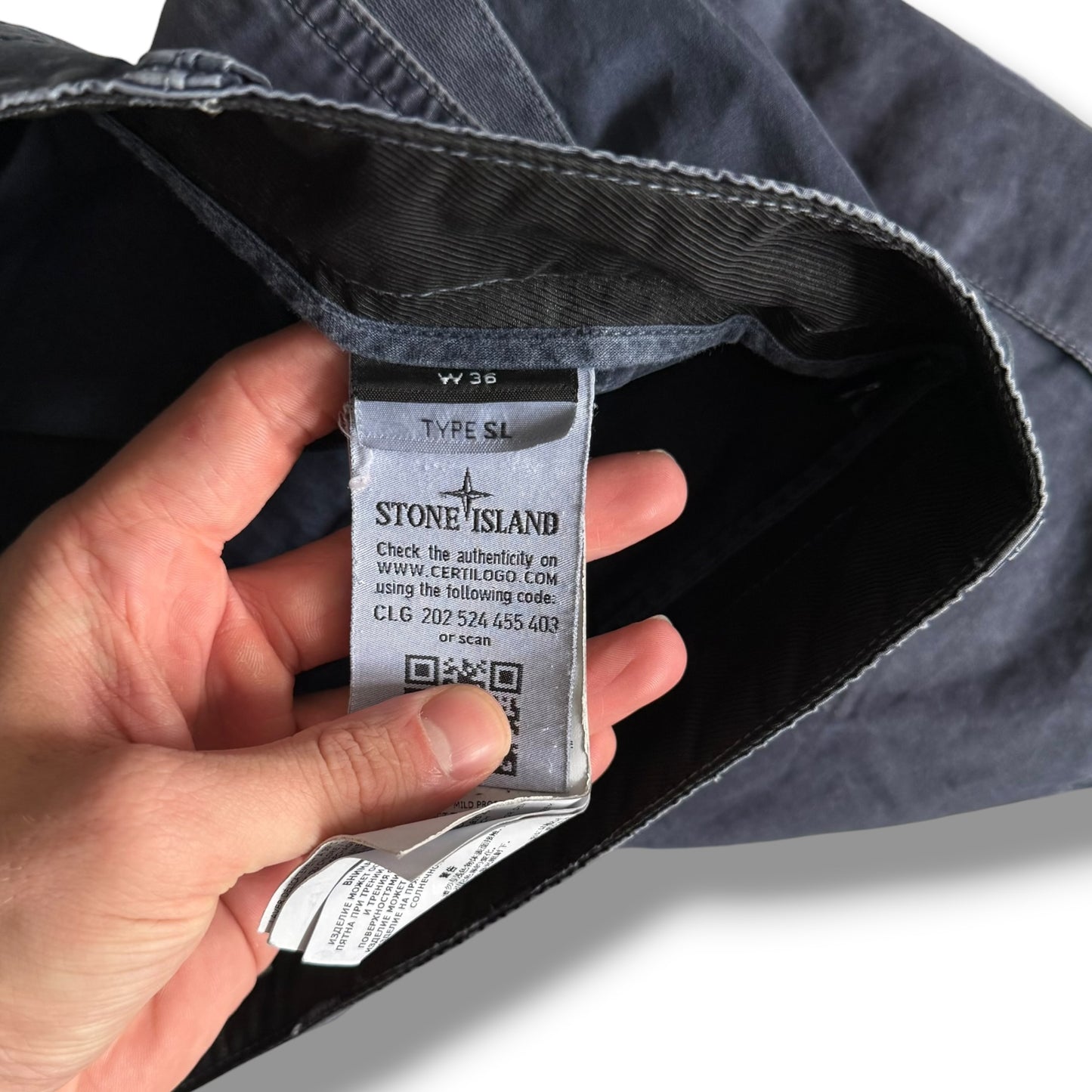 Stone Island Cargo Shorts (36”)