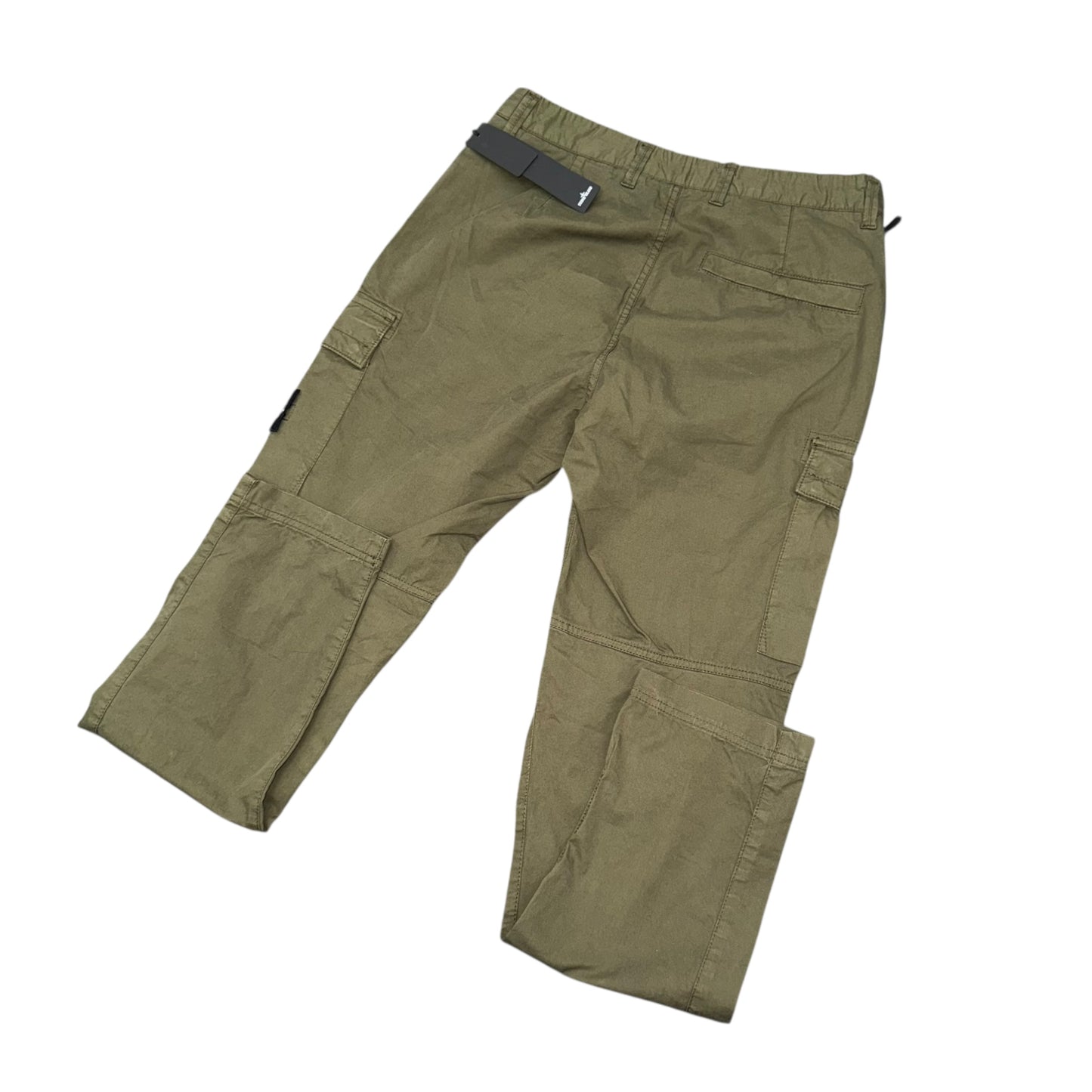 Stone Island Khaki Cargos (30 Waist)