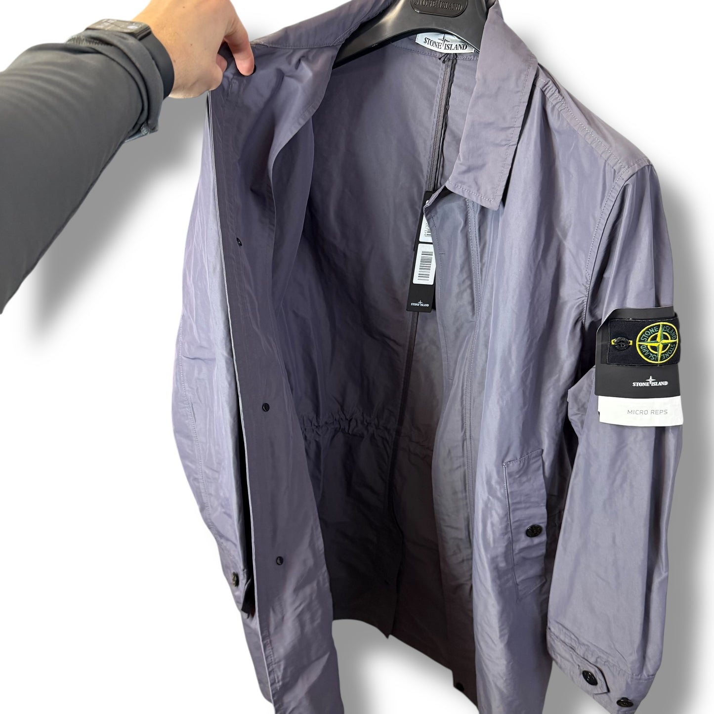 Stone Island Micro Reps Parka (2XL, 26”)