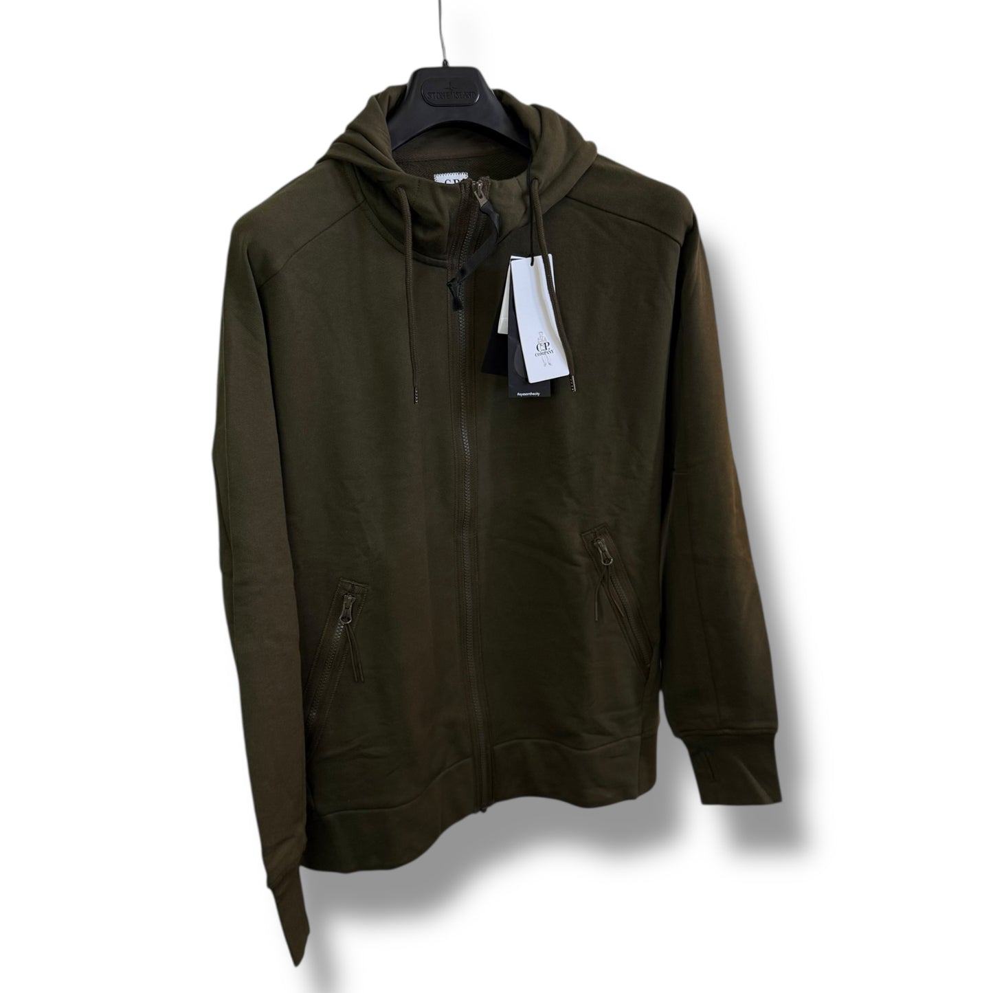 CP Company Goggle Zip Hoodie (L, 22.5”)