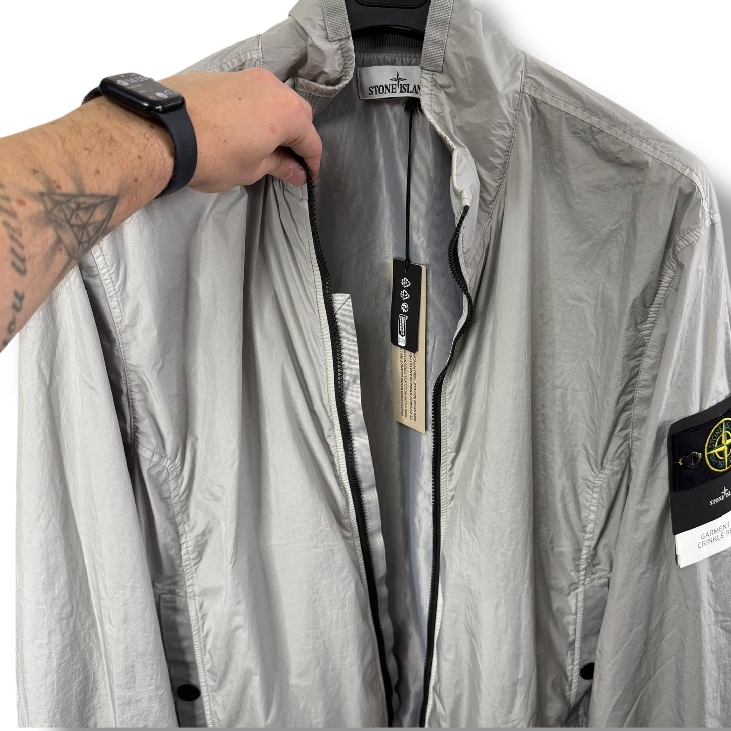 Stone Island Garment Dyed Crinkle Reps (XXL, 26.5”)