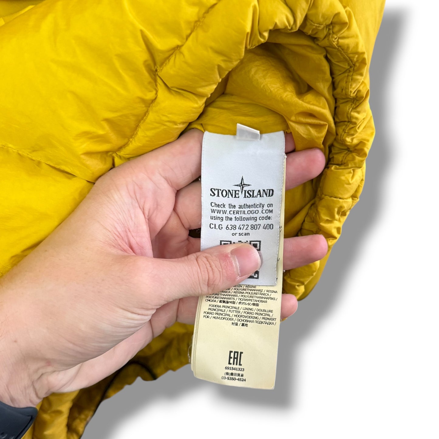 Stone Island Garment Dyed Crinkle Reps Smock (XL, 24.5”)
