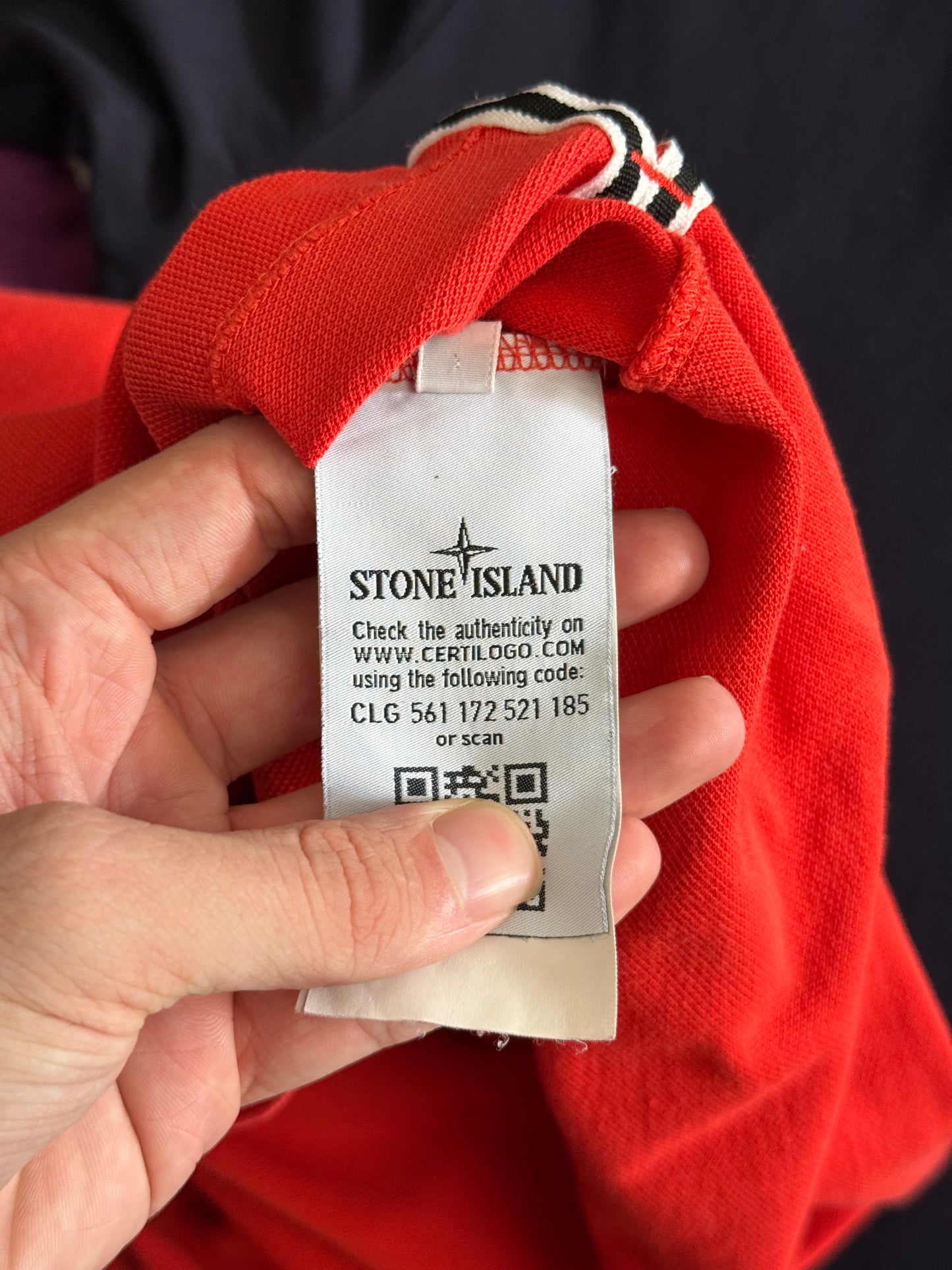 Stone Island Polo (L, 22”)