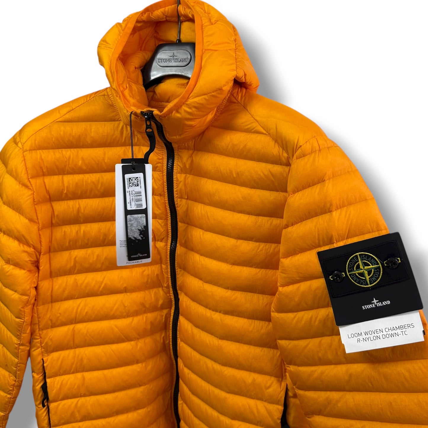 Stone Island Loom Woven Down Chambers (XL, 24.5”)