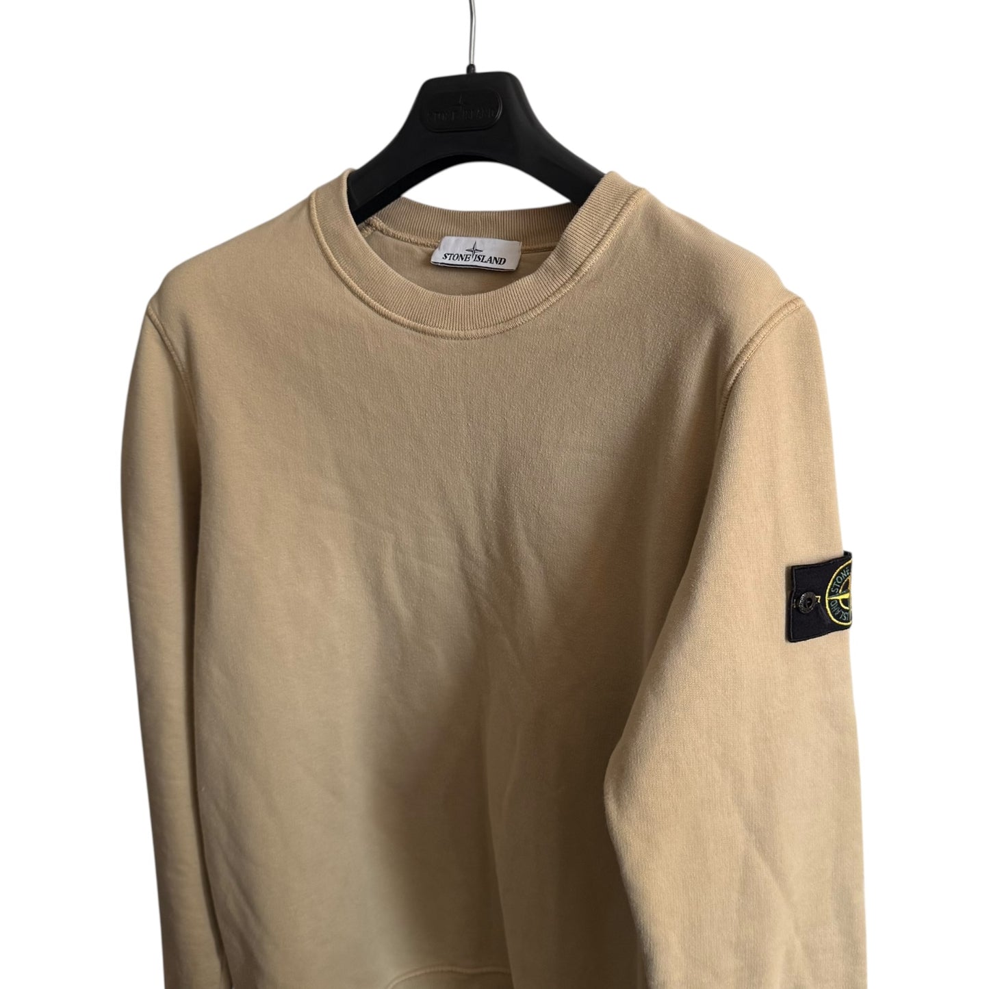 Stone Island Beige Jumper (M, 21.5”)