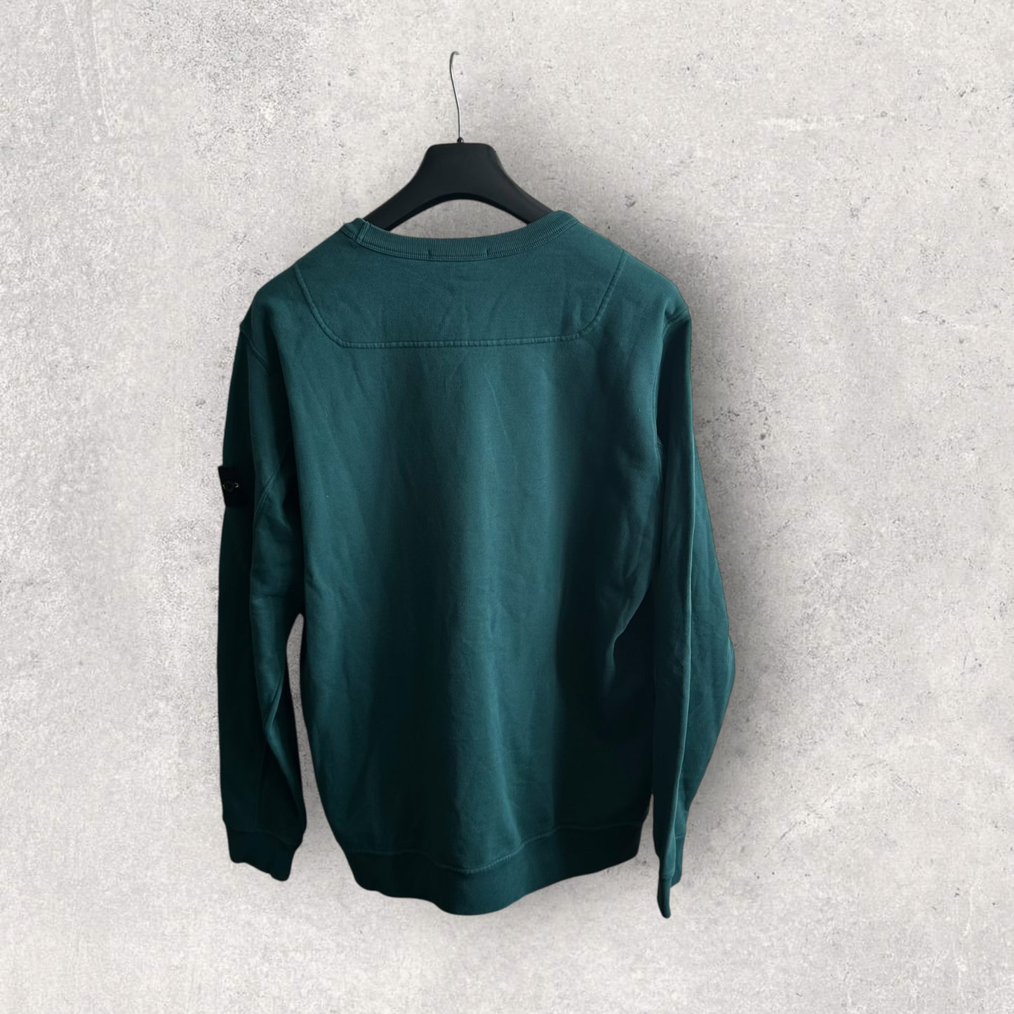 Stone Island Petrol Green Sweatshirt (XXL, 26”)