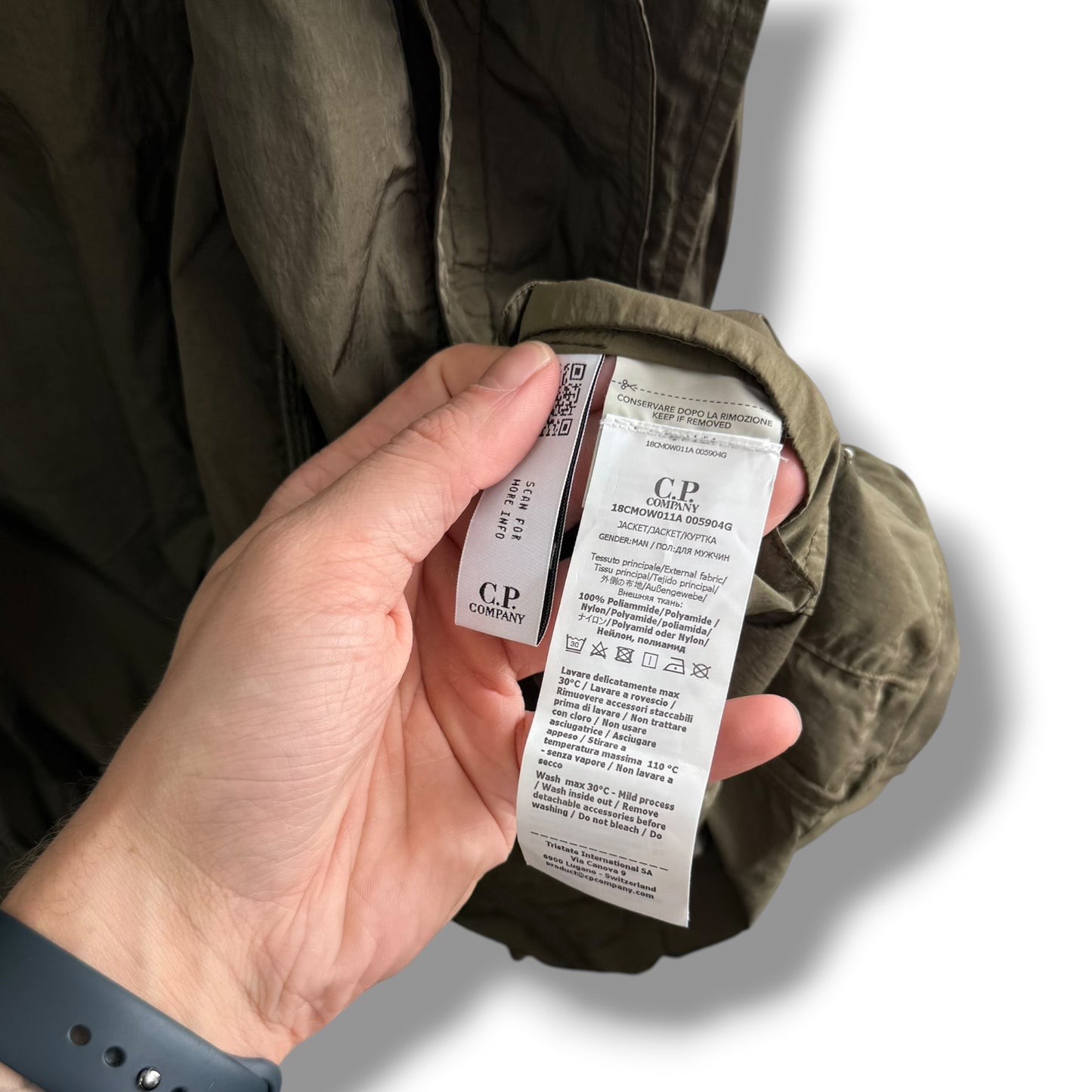 CP Company Chrome-R Jacket (XL, 25”)