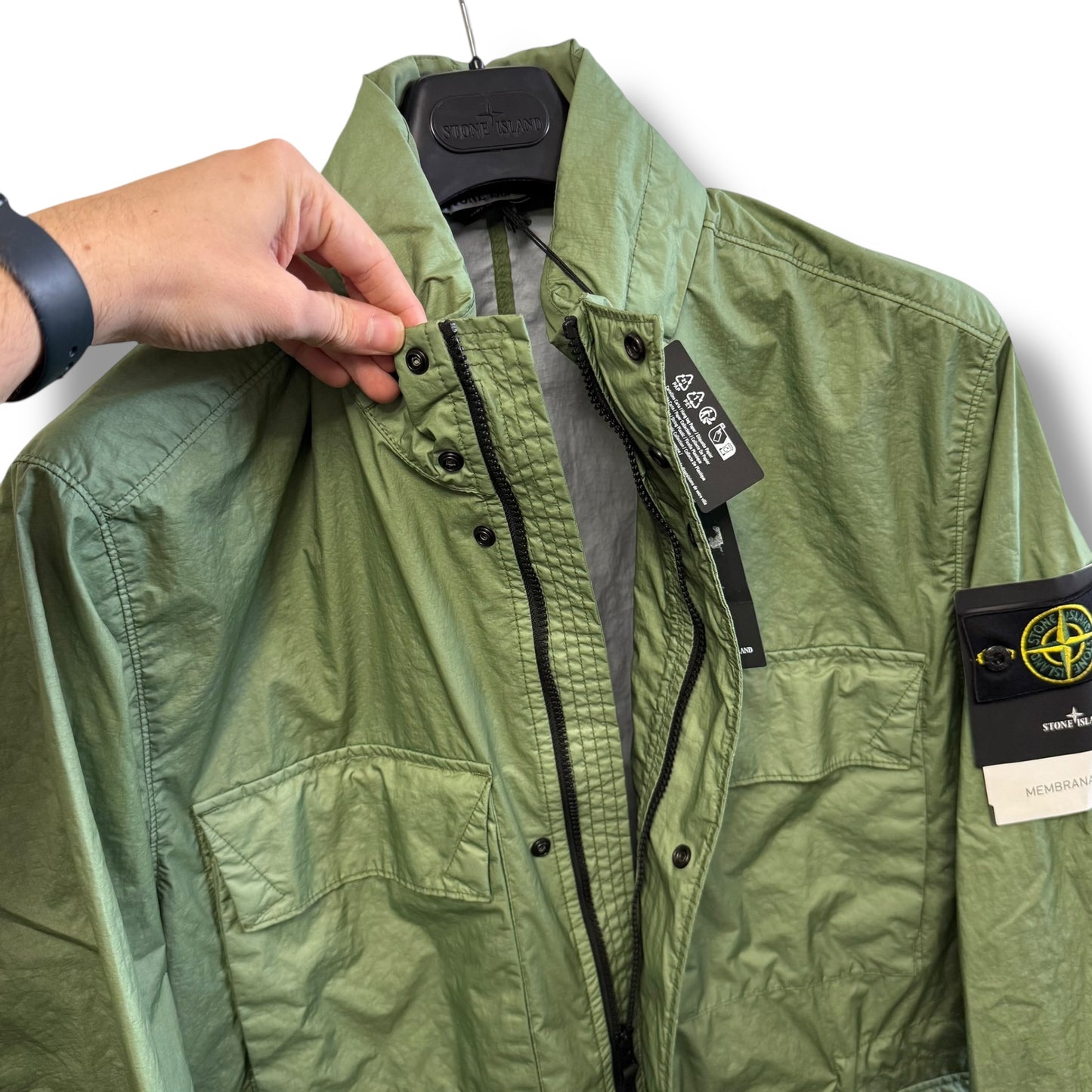 Stone Island Membrana 3/4 Parka (XL, 25.5”)
