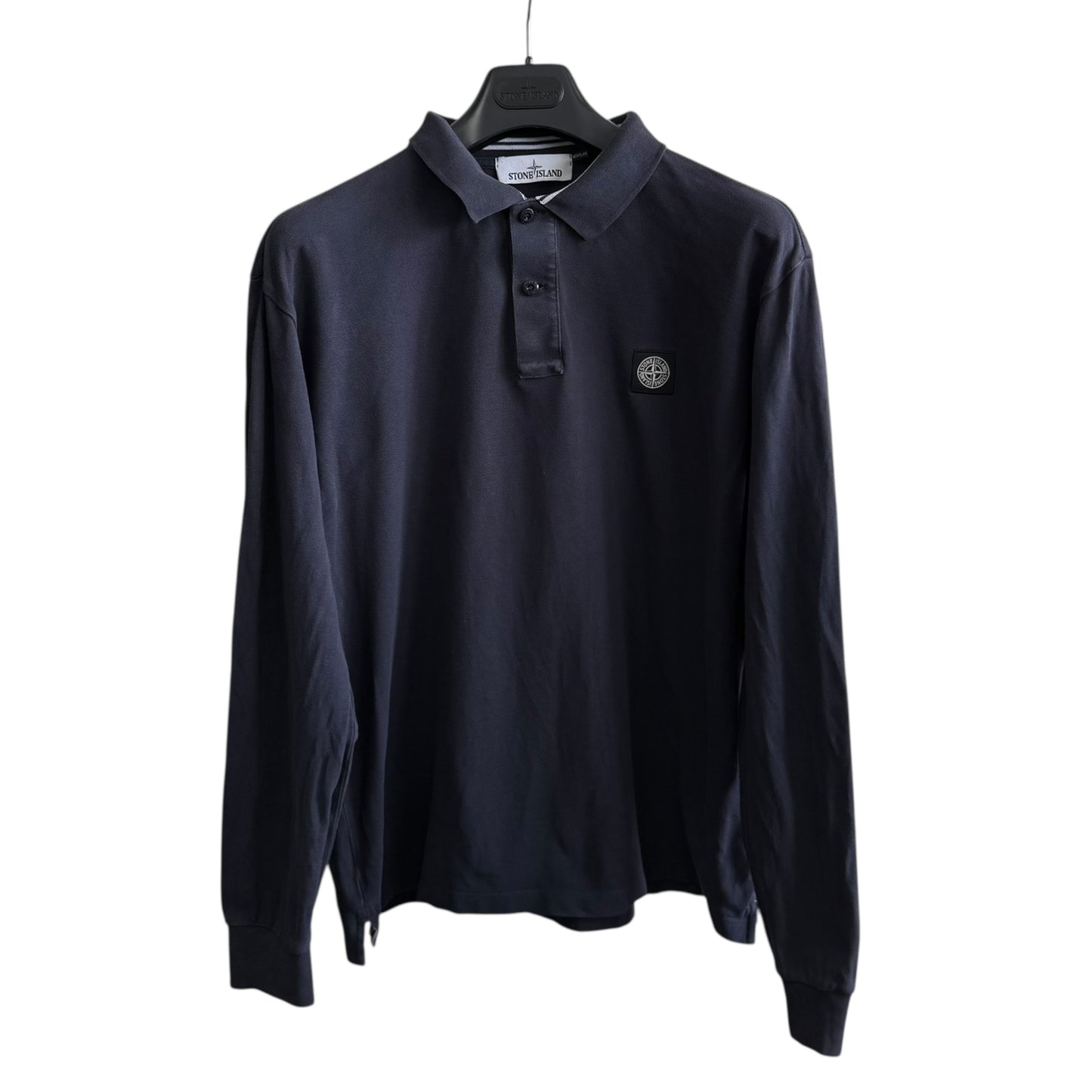 Stone Island Navy Polo (XL, 24”)
