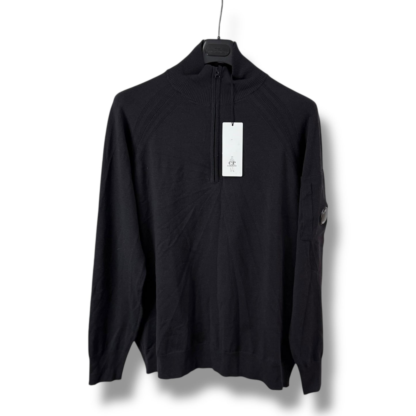 CP Company Knit 1/4 Zip (XL, 24”)