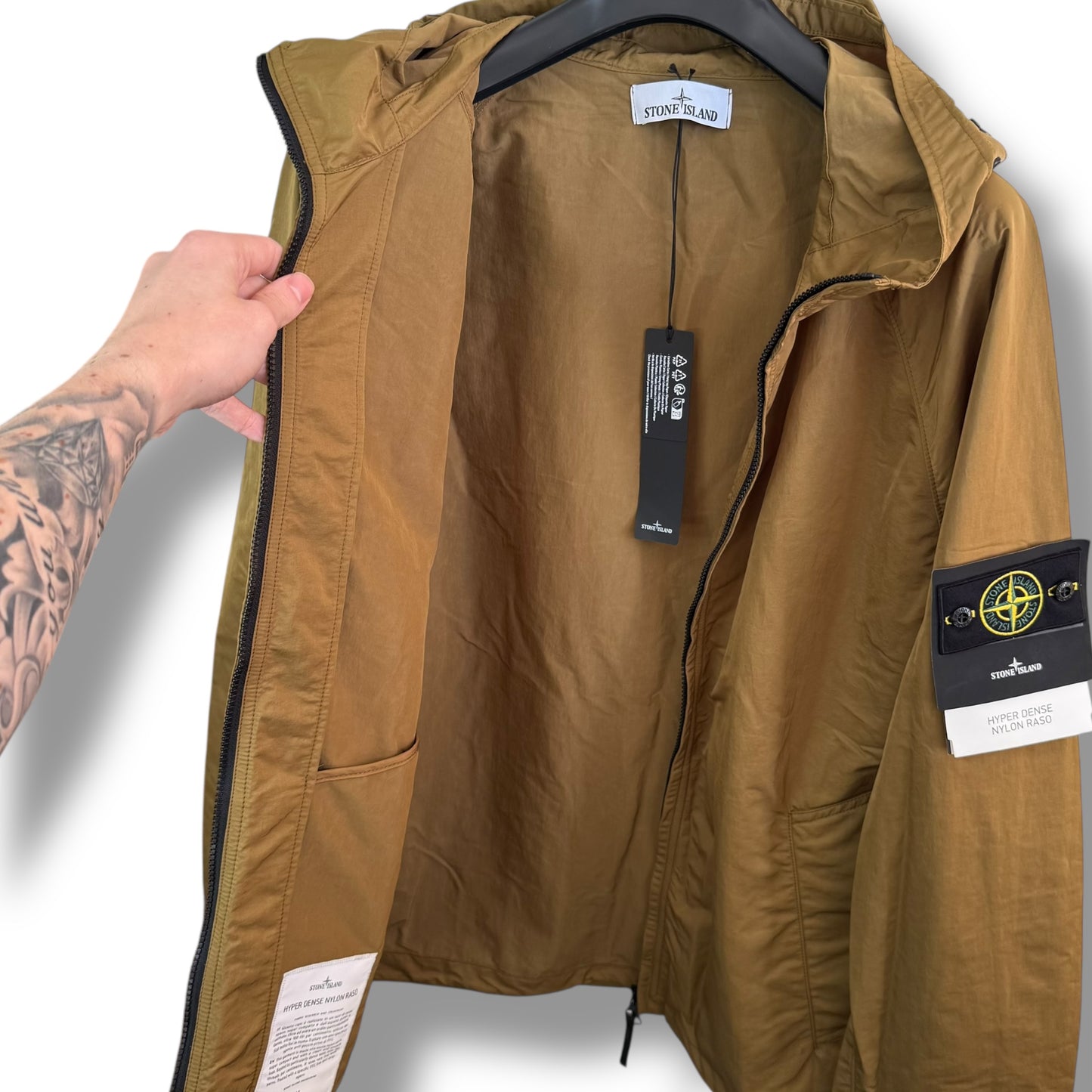 Stone Island Hyper Dense Nylon Raso (L, 24”)