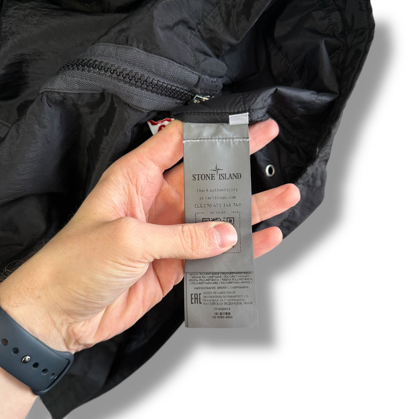 Stone Island Nylon Metal In Econyl Regenerated Nylon With Primaloft-TC (L, 24”)