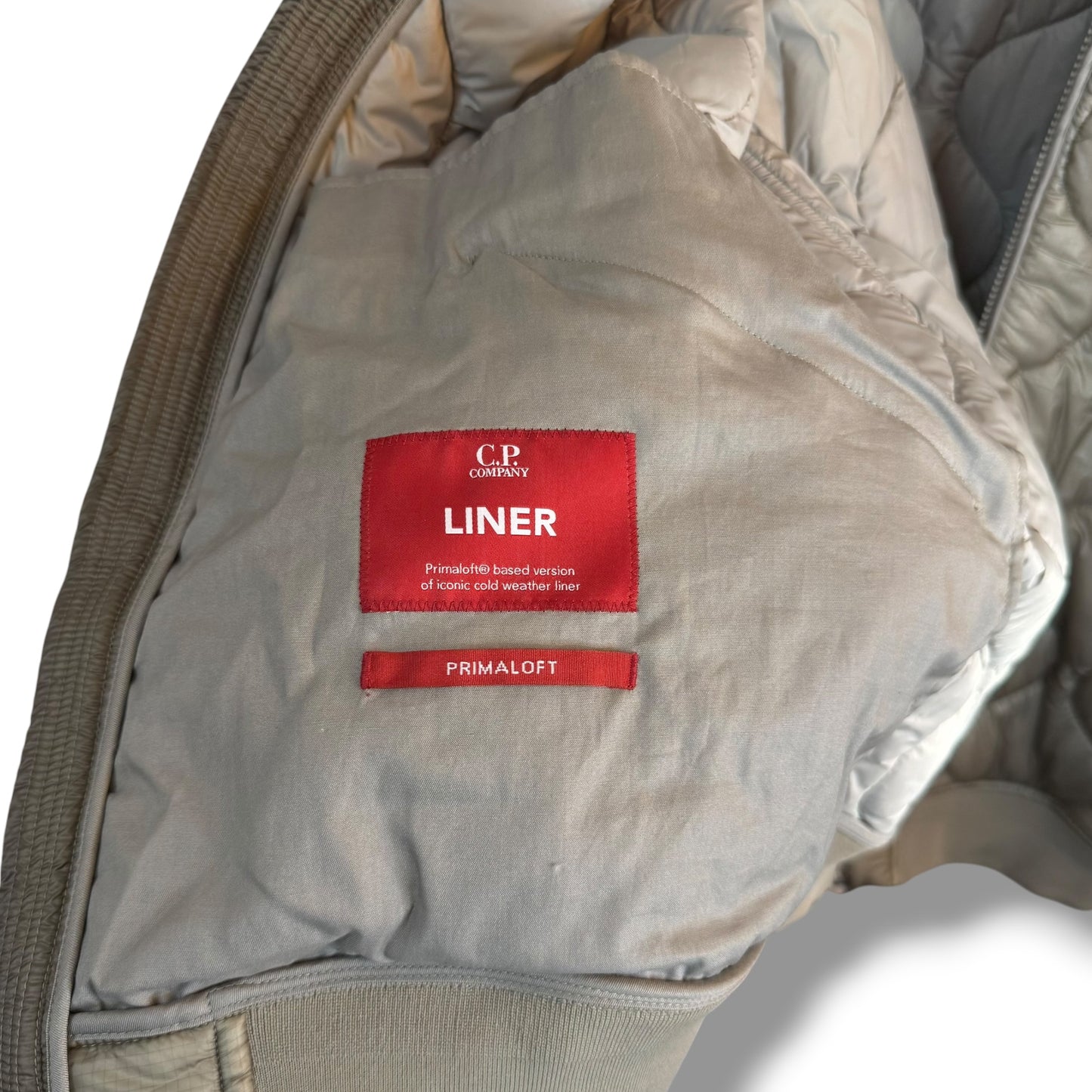 CP Company Liner Primaloft Bomber Jacket (L, 23”)