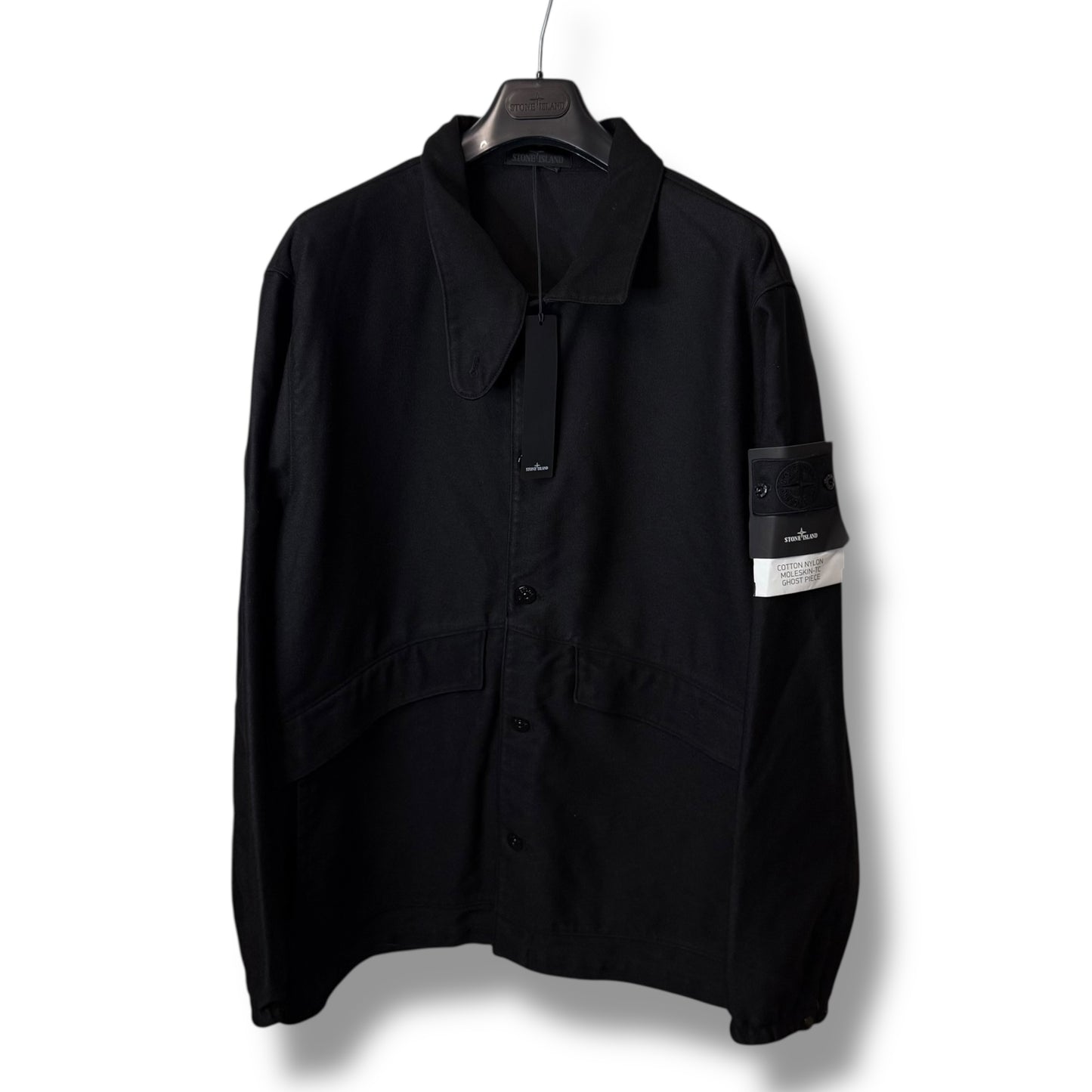 Stone Island Cotton Nylon Moleskin-TC Ghost Piece (2XL, 27”)