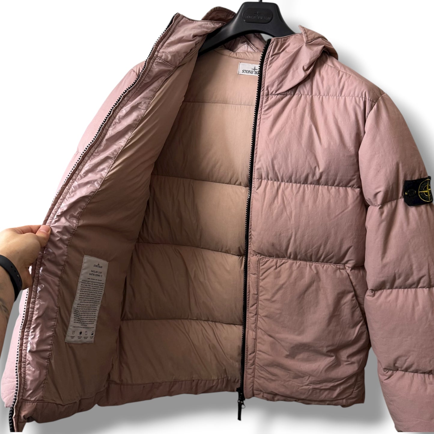 Stone Island Naslan Light Watro Down (M, 23”)