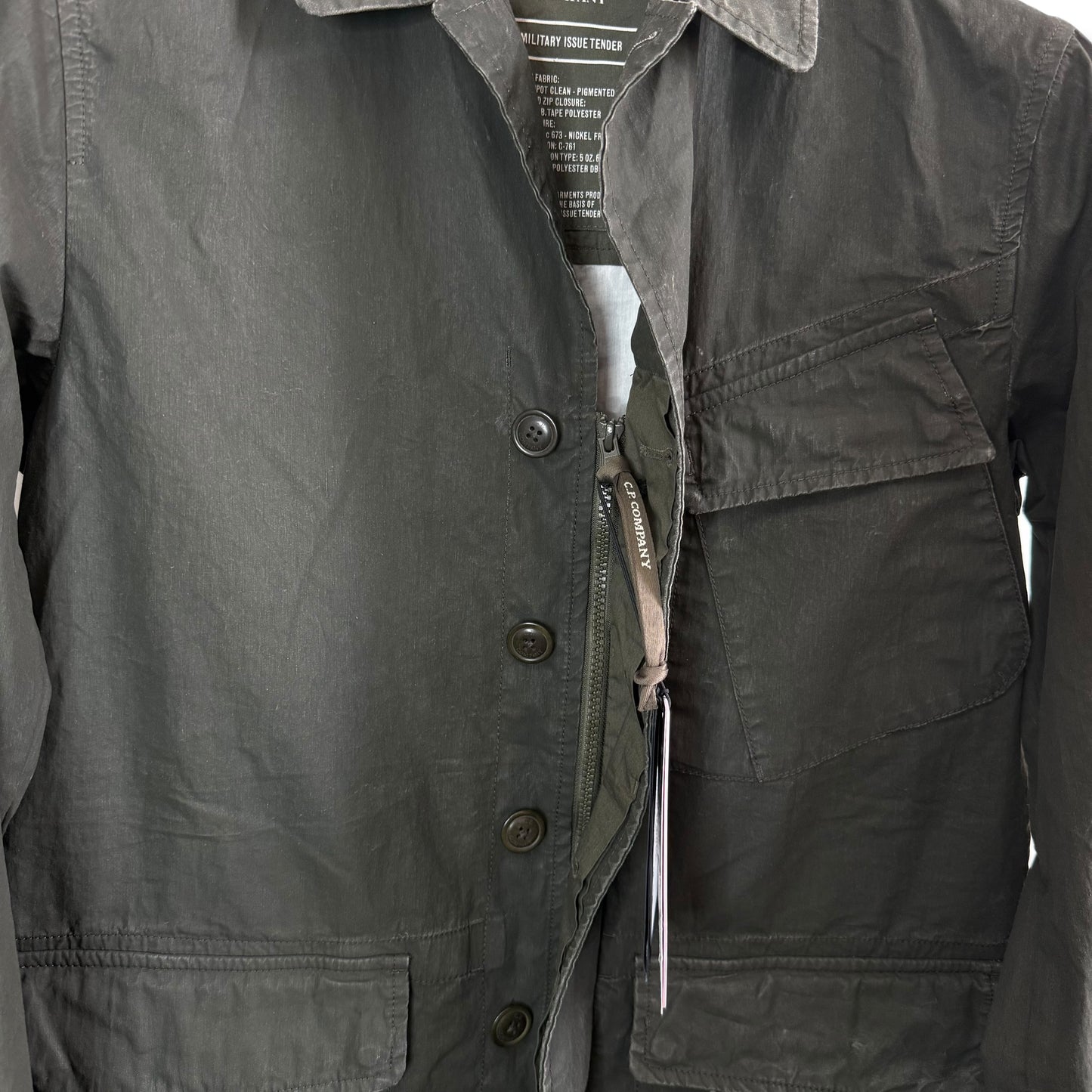 C.P. Company 50 Fili La Mille Watchviewer Jacket (S, 21”)