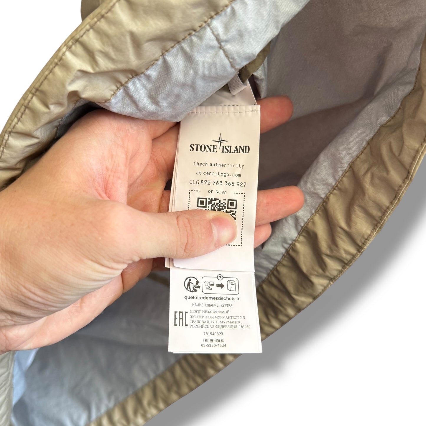 Stone Island Membrana 3L TC (L, 23”)