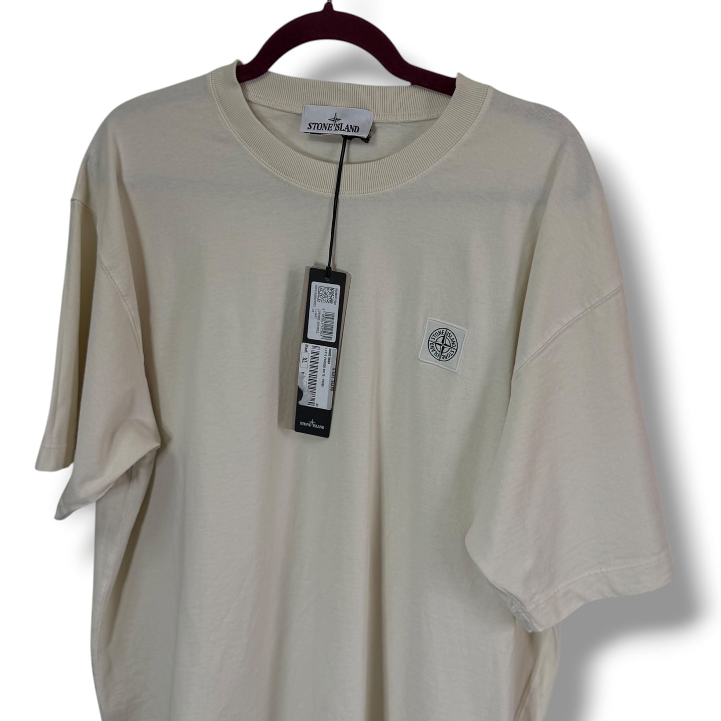 Stone Island Combed Organic Patch T-Shirt (XL, 24.5”)