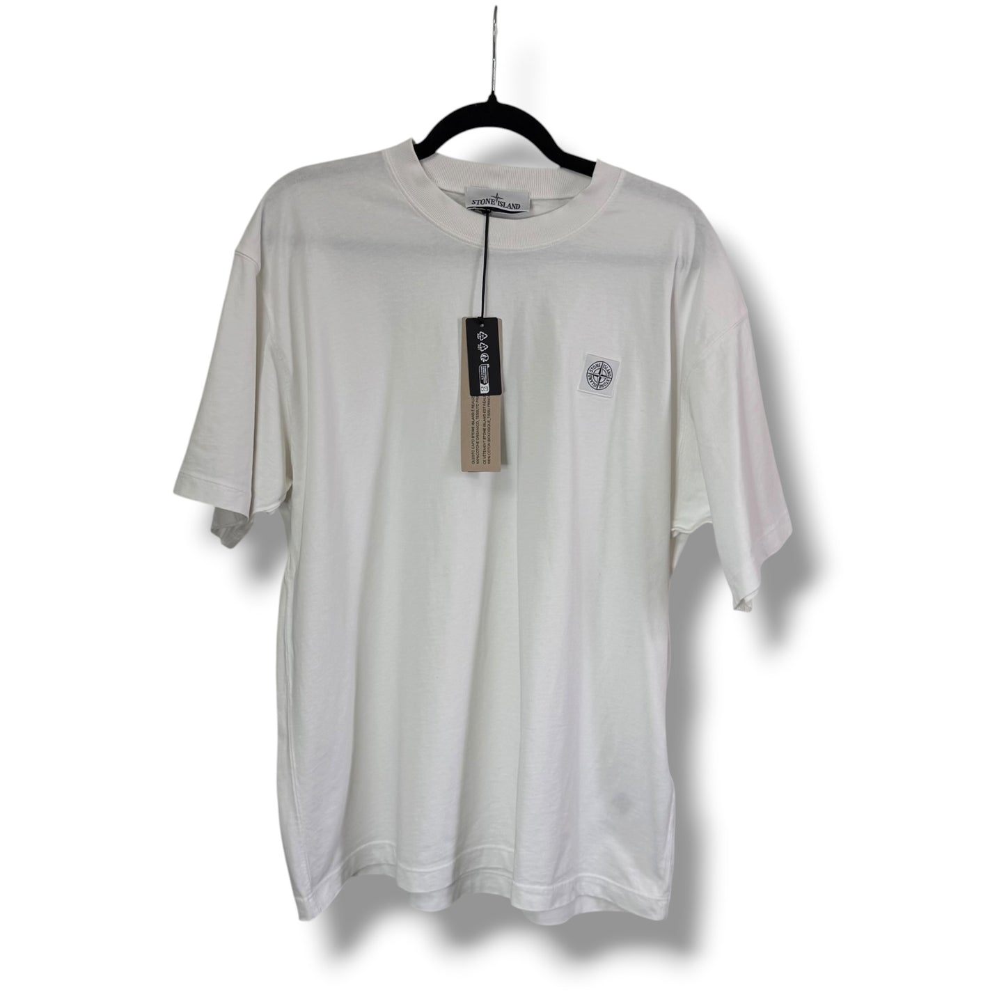 Stone Island Combed Organic Patch T-Shirt (L, 23.5”)