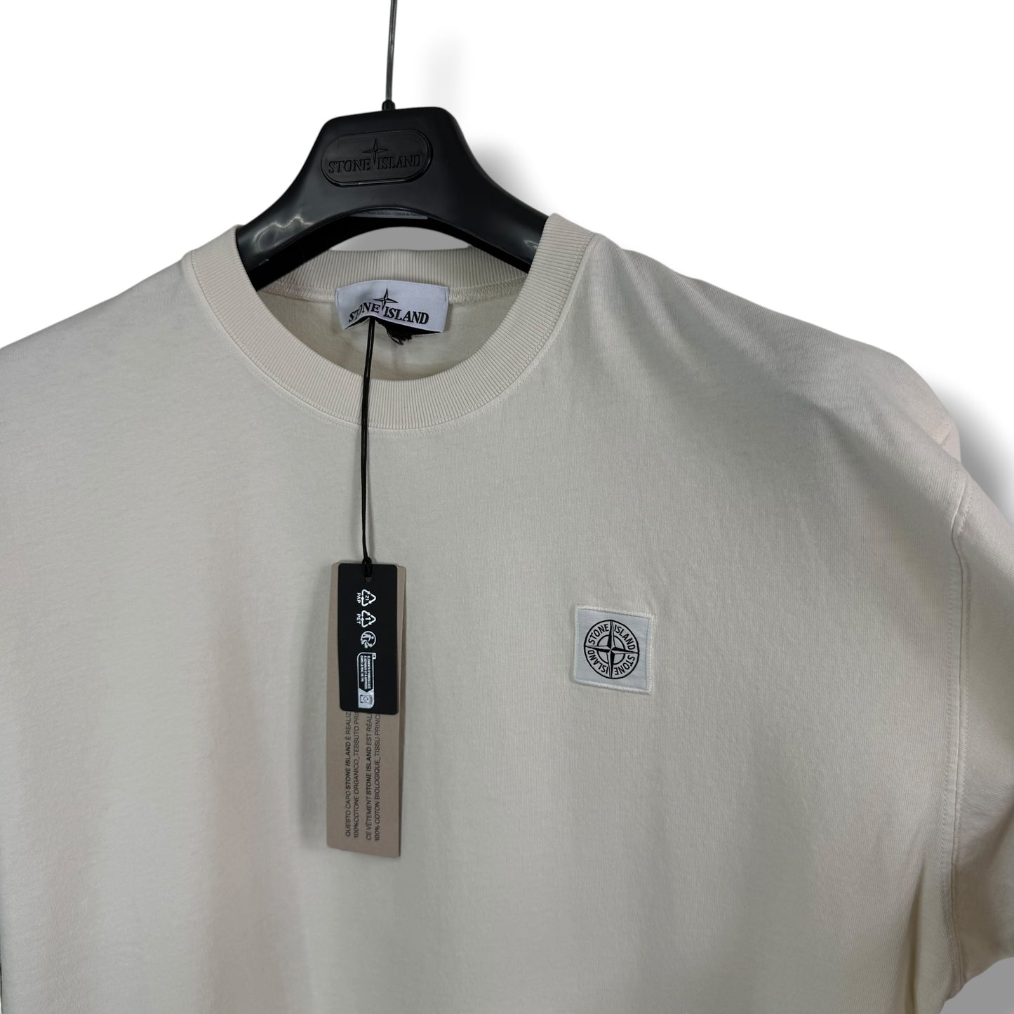 Stone Island Combed Organic Patch T-Shirt (M, 22.5”)