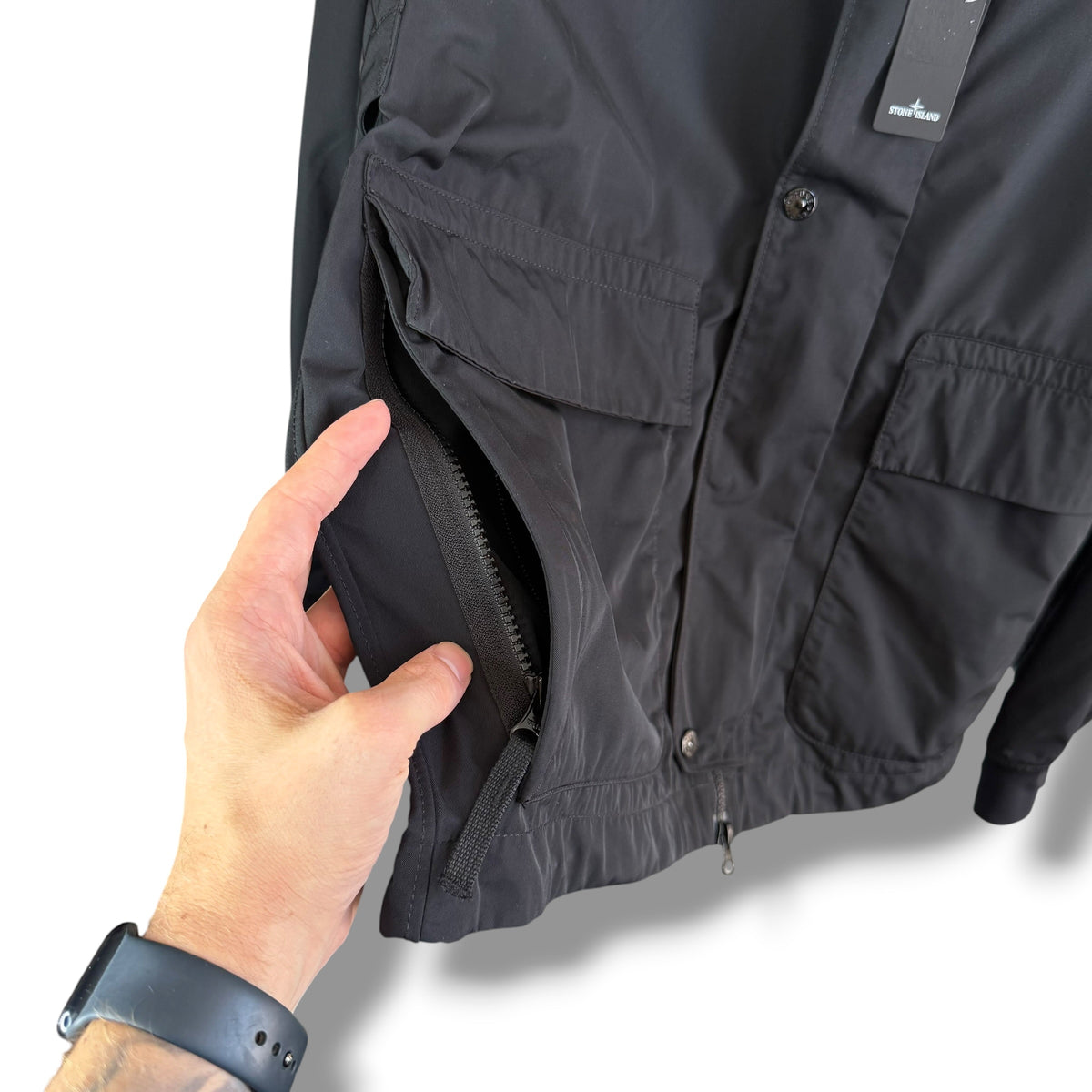 Stone Island Micro Twill (L, 23.5”)