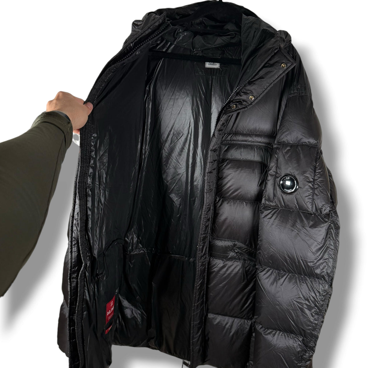 CP Company DD Shell Down Coat (3XL, 28.5”)