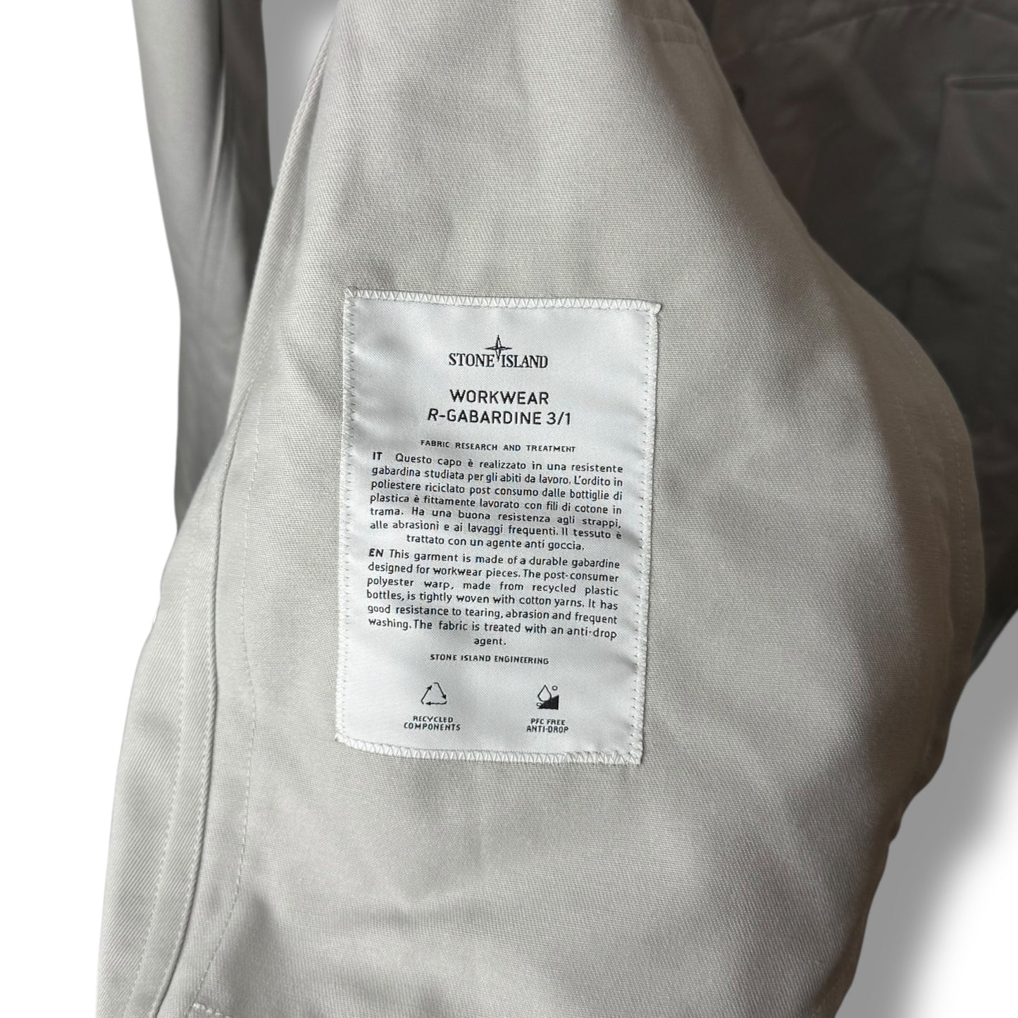 Stone Island Workwear R-Gabardine 3/1 (XL, 25”)