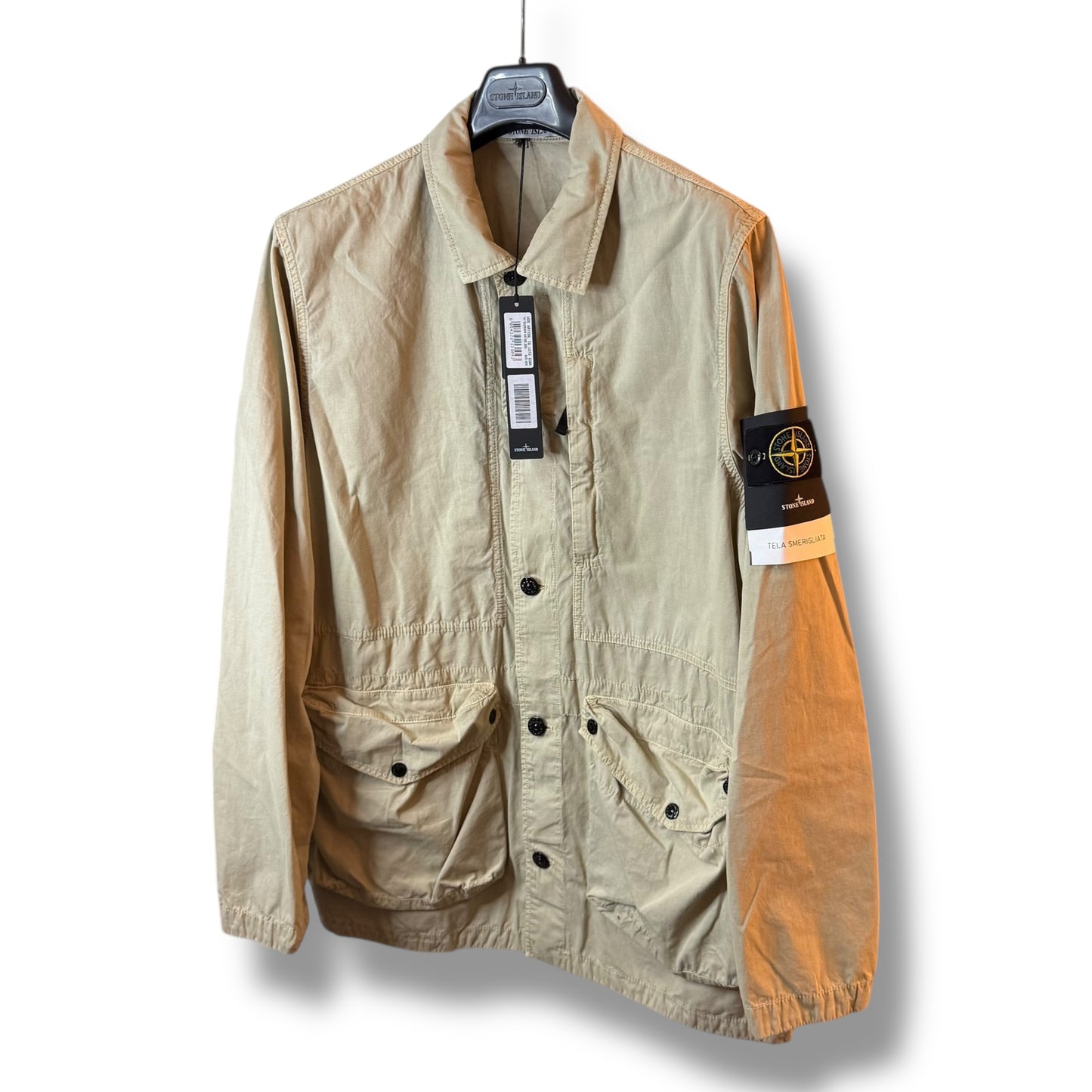 Stone Island Tela Smerigliata (XXL, 25.3”)