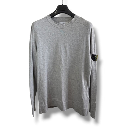 Stone Island Knitted Sweatshirt (L, 22”)