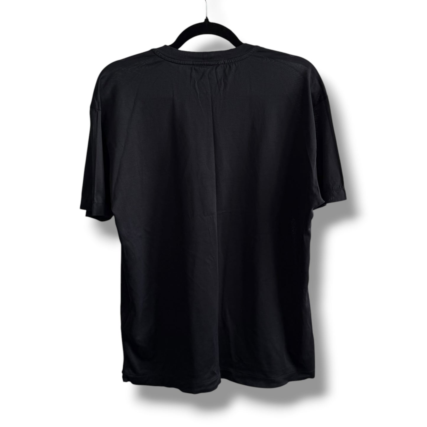 Stone Island Black T-shirt (L, 22.5”)