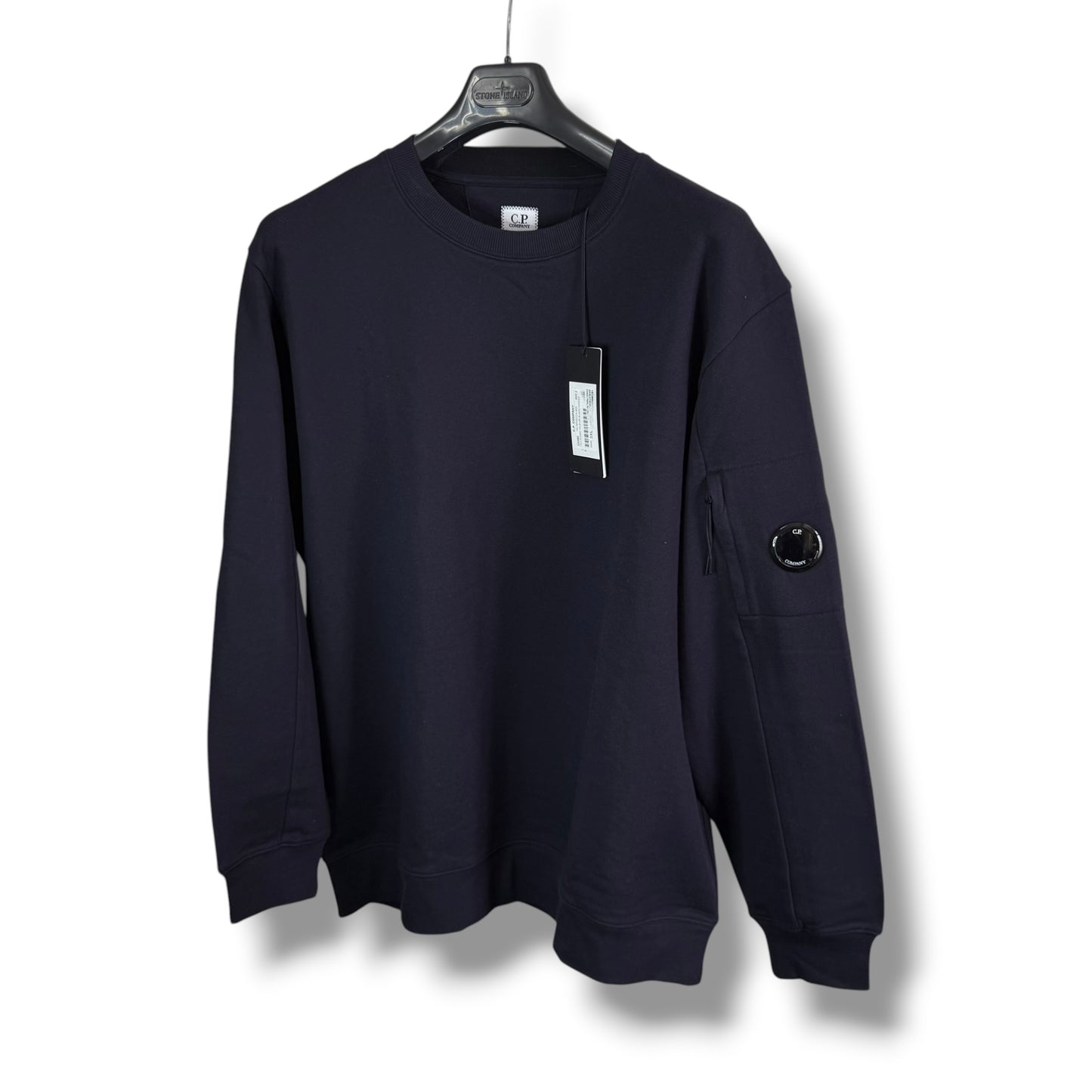 CP Company Navy Sweatshirt (3XL, 27”)