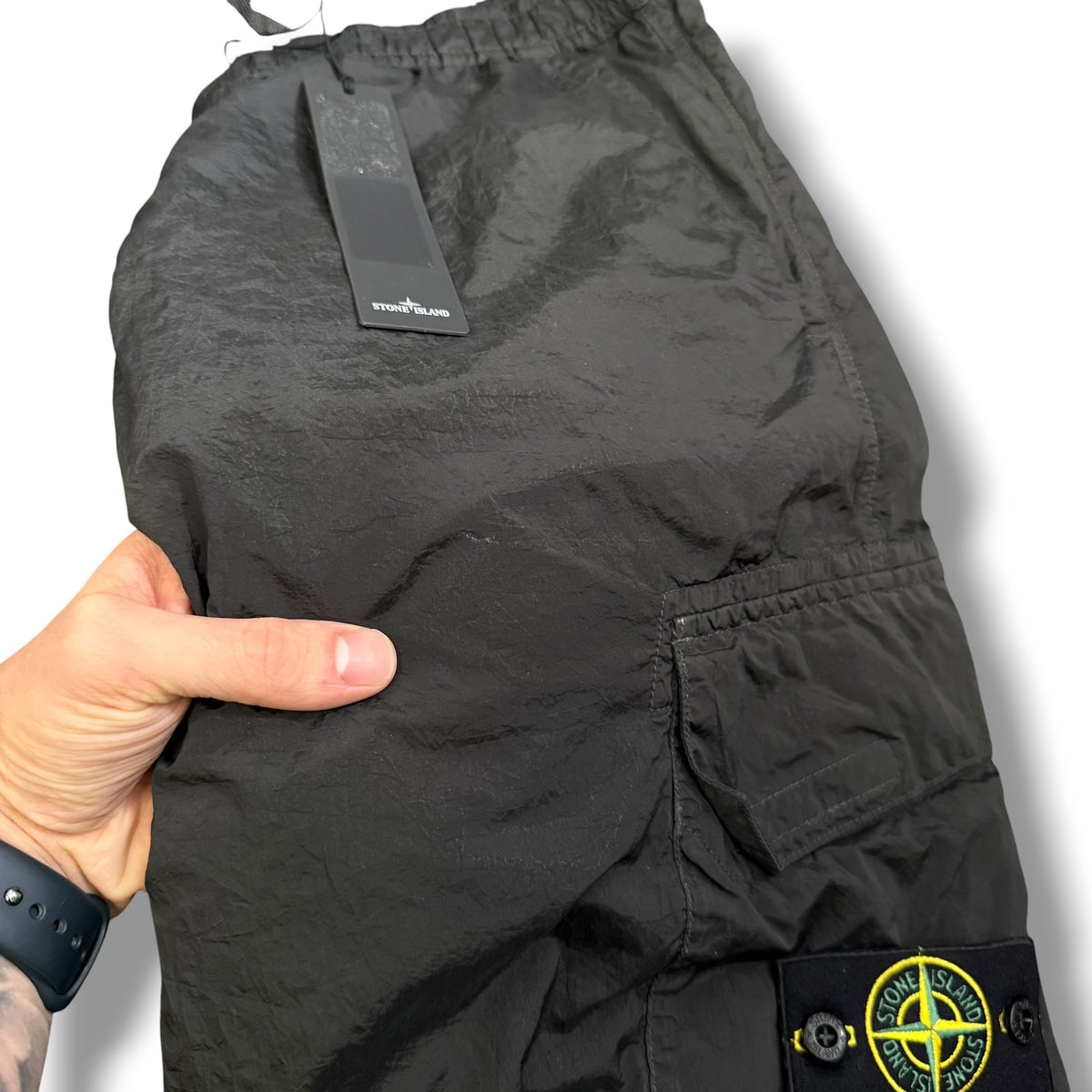 Stone Island Nylon Metal Cargos (33”)