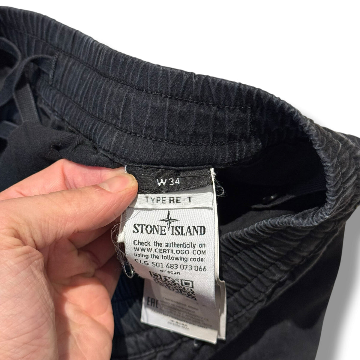 Stone Island Cuffed Cargos (34”)