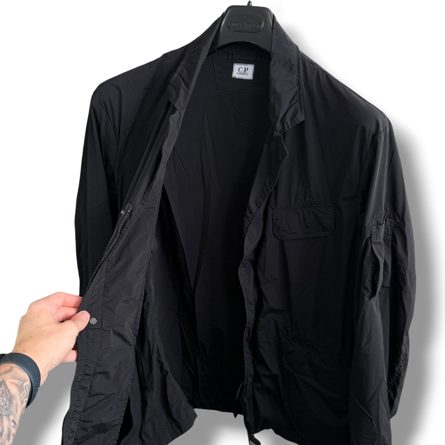 CP Company Nycra-R Overshirt (XL, 25”)