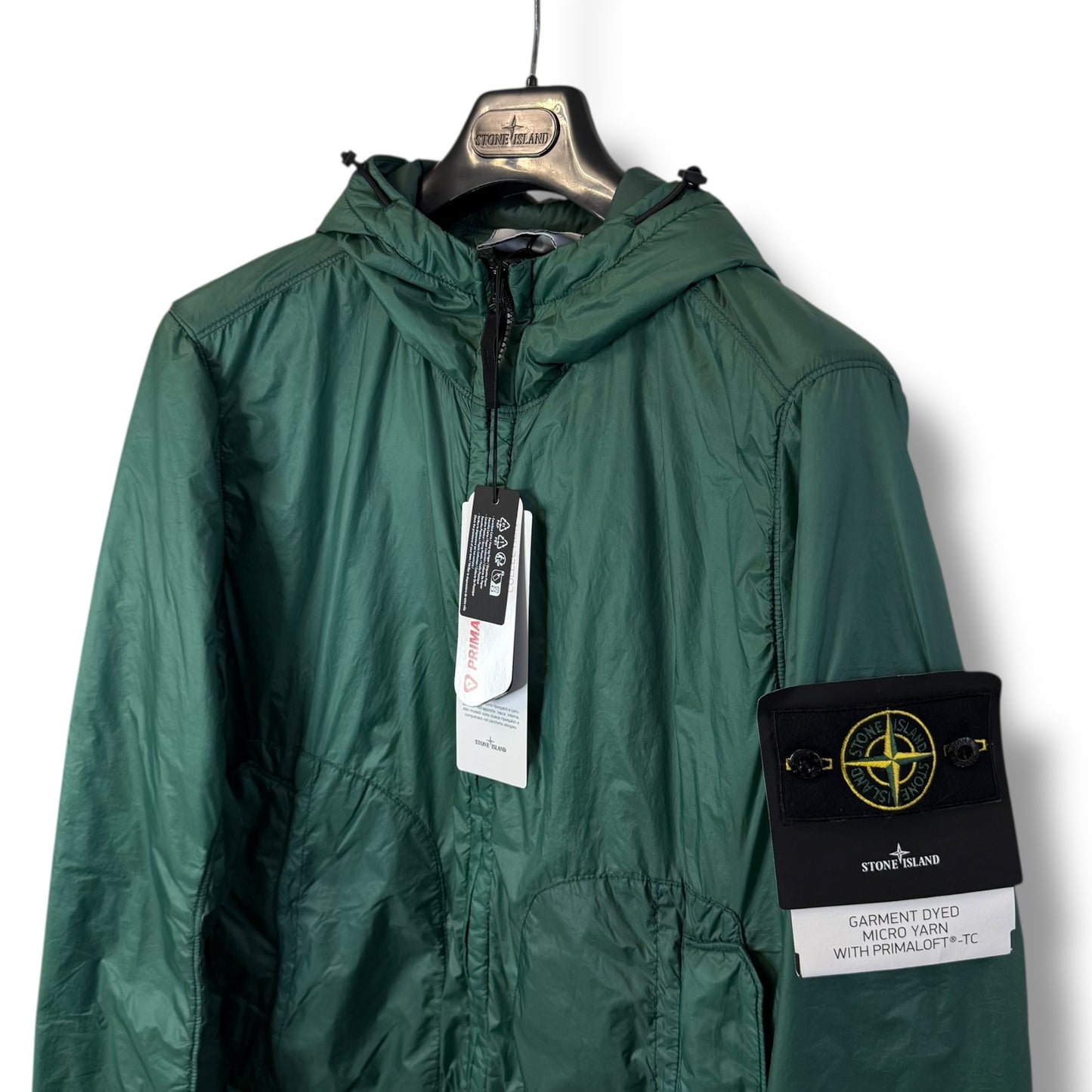 Stone Island Garment Dyed Micro Yarn With Primaloft-TC (M, 23”)