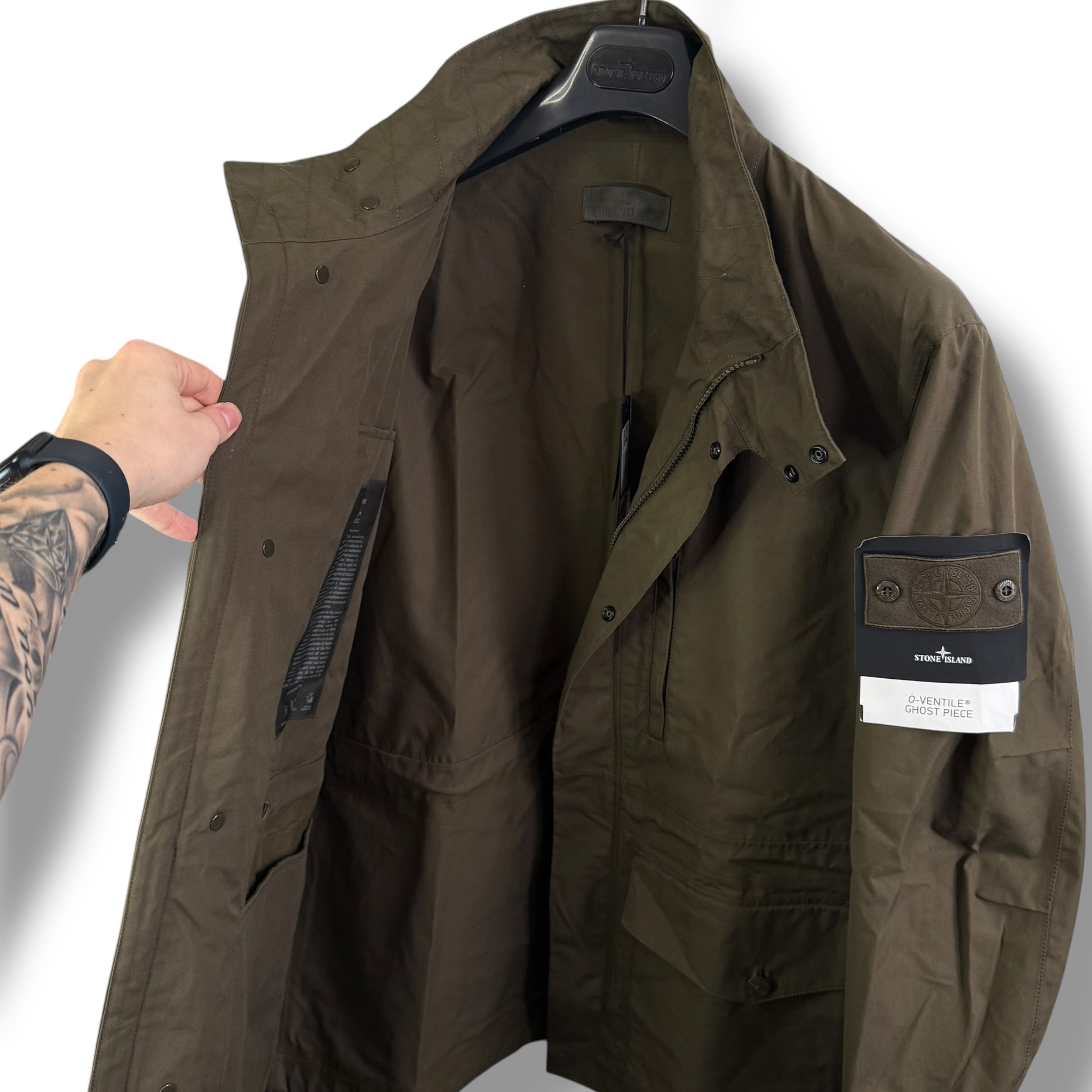 Stone Island O'Ventile Ghost Piece (XL, 25.5”) – Clobber Island