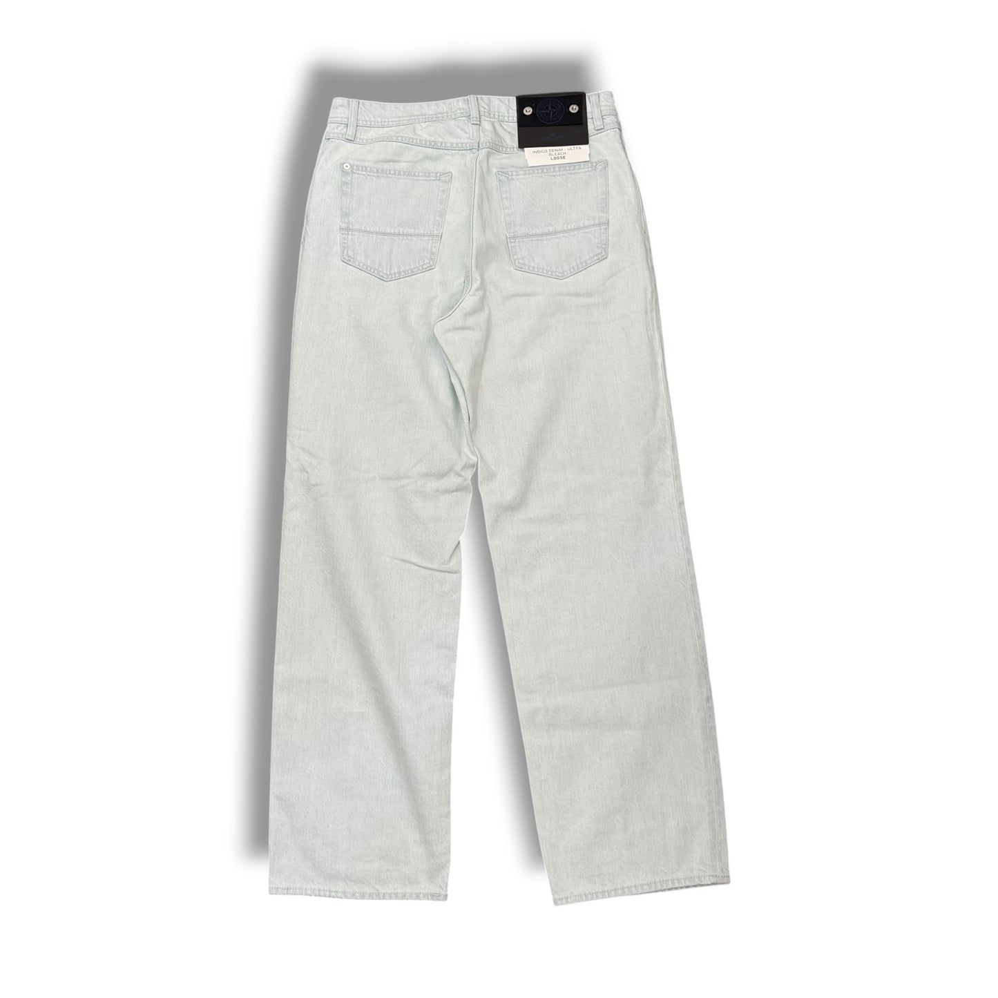 Stone Island Indigo-Denim Ultra Bleach Jeans SS_26 (32”)