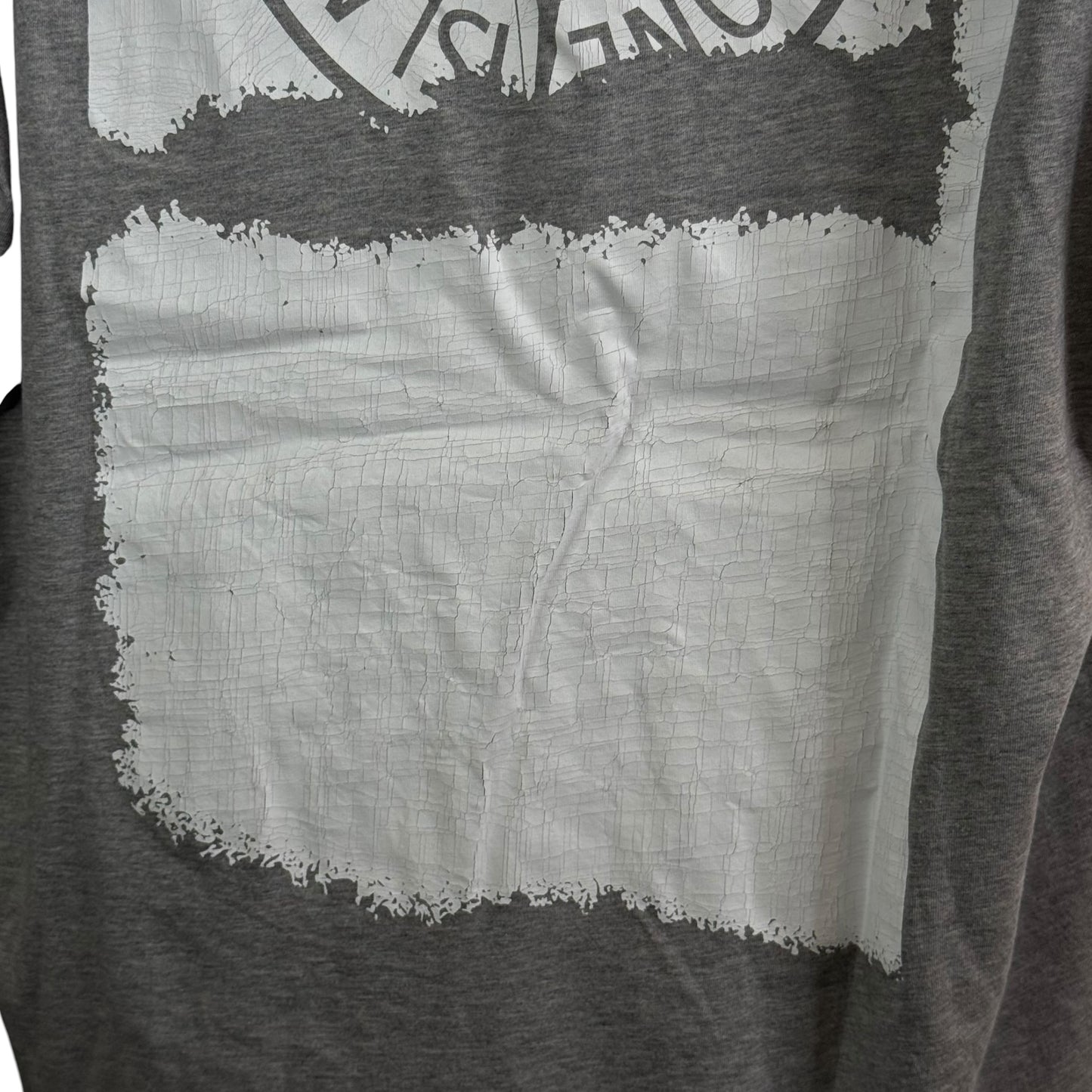 Stone Island T-shirt “the scratched paint one” (XXL, 25.5”)
