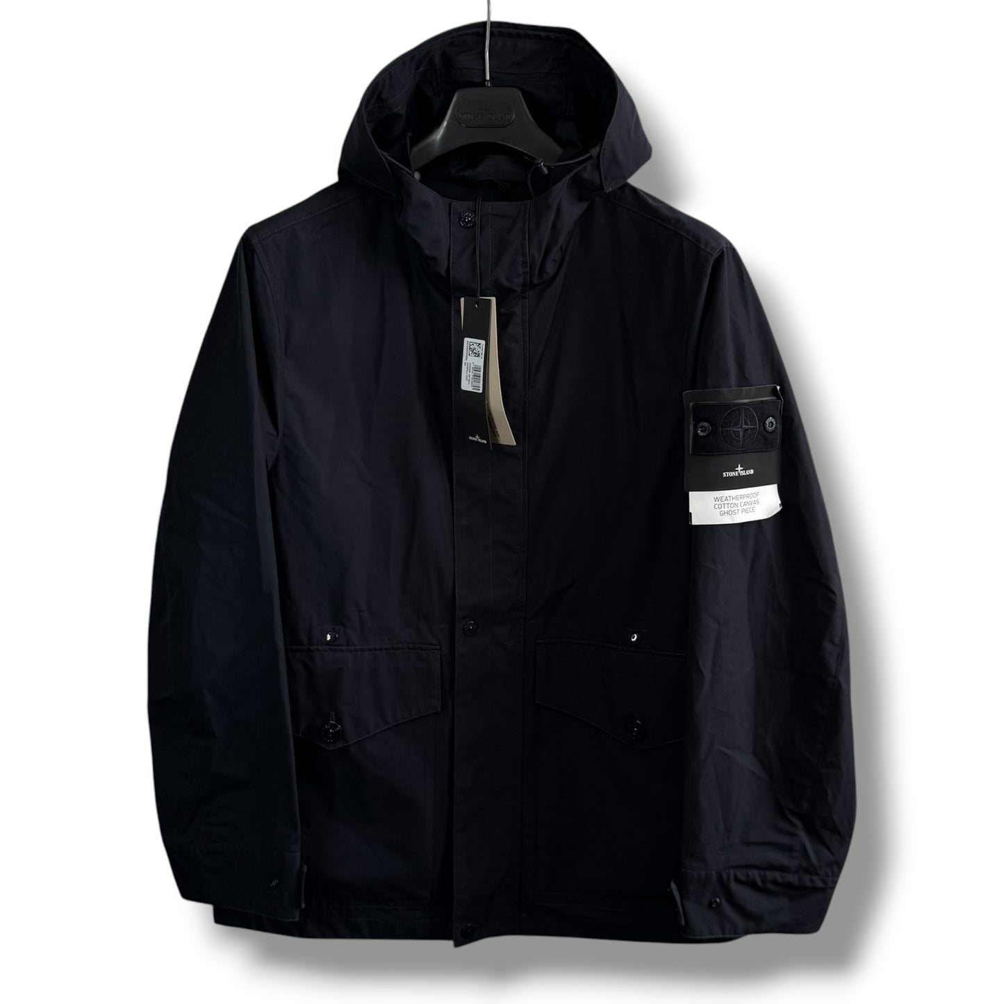 Stone Island Weatherproof Ghost Parka Jacket (XL, 25”)