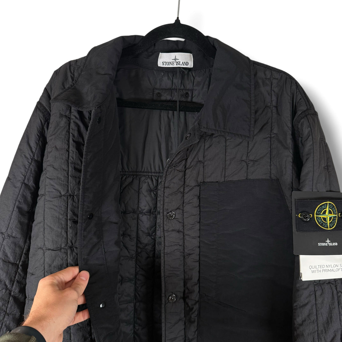 Stone Island Quilted Nylon Stella With Primaloft - TC (XXL, 26”)