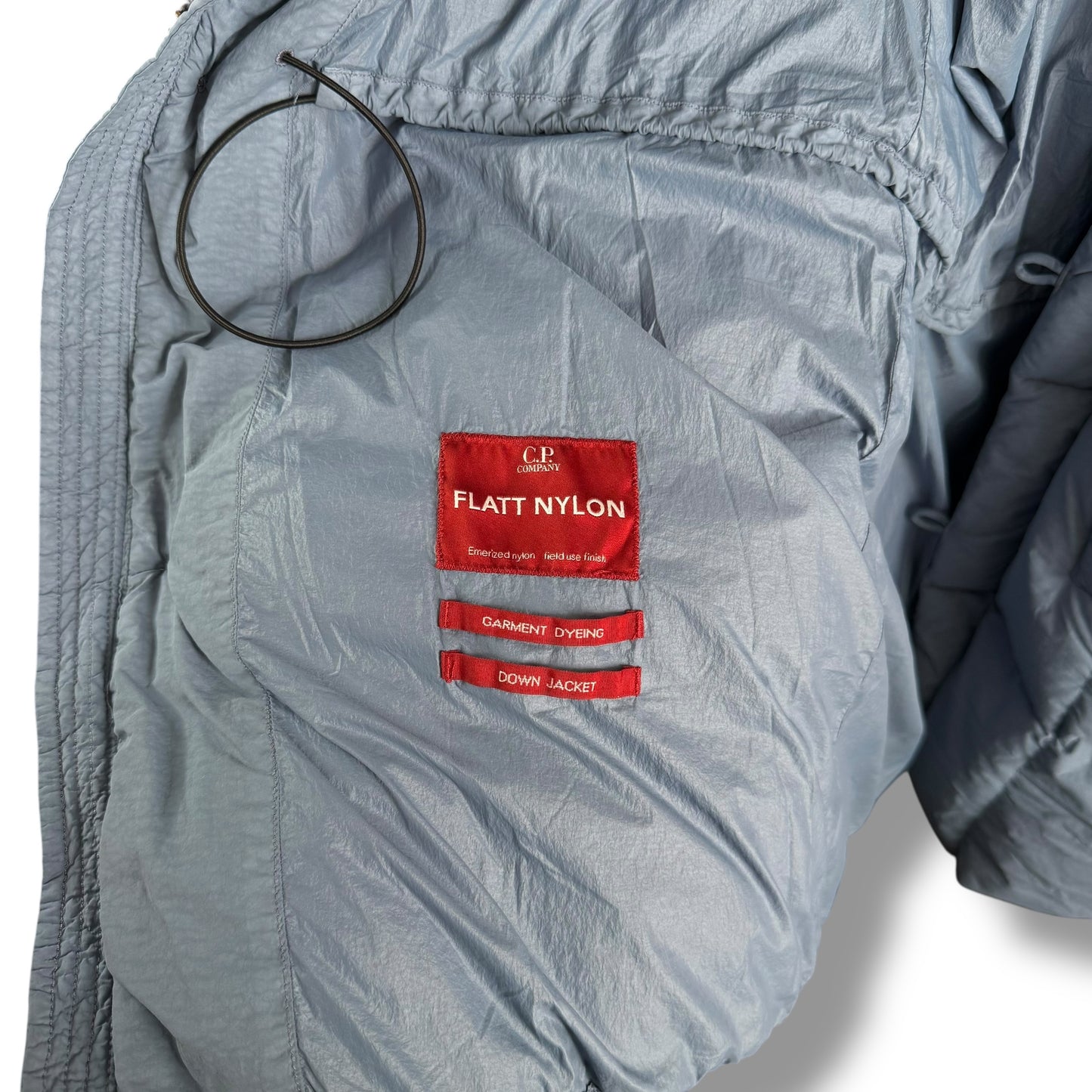 CP Company Flatt Nylon Down Coat (L, 24”)