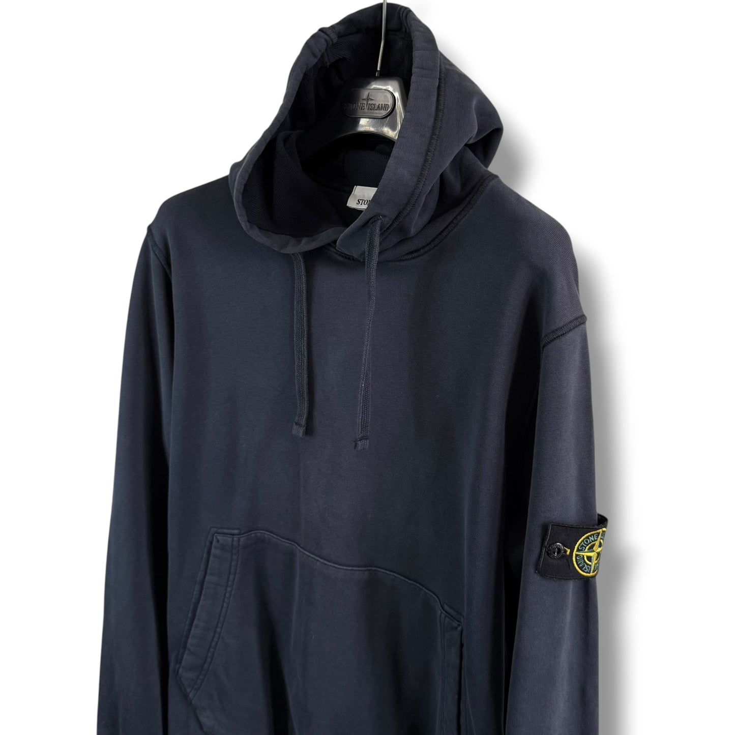 Stone Island Hoodie (L, 23.5”)